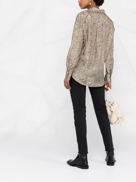 BRUNELLO CUCINELLI WOMEN'S SHIRT MD923RD106_C6901 NWT