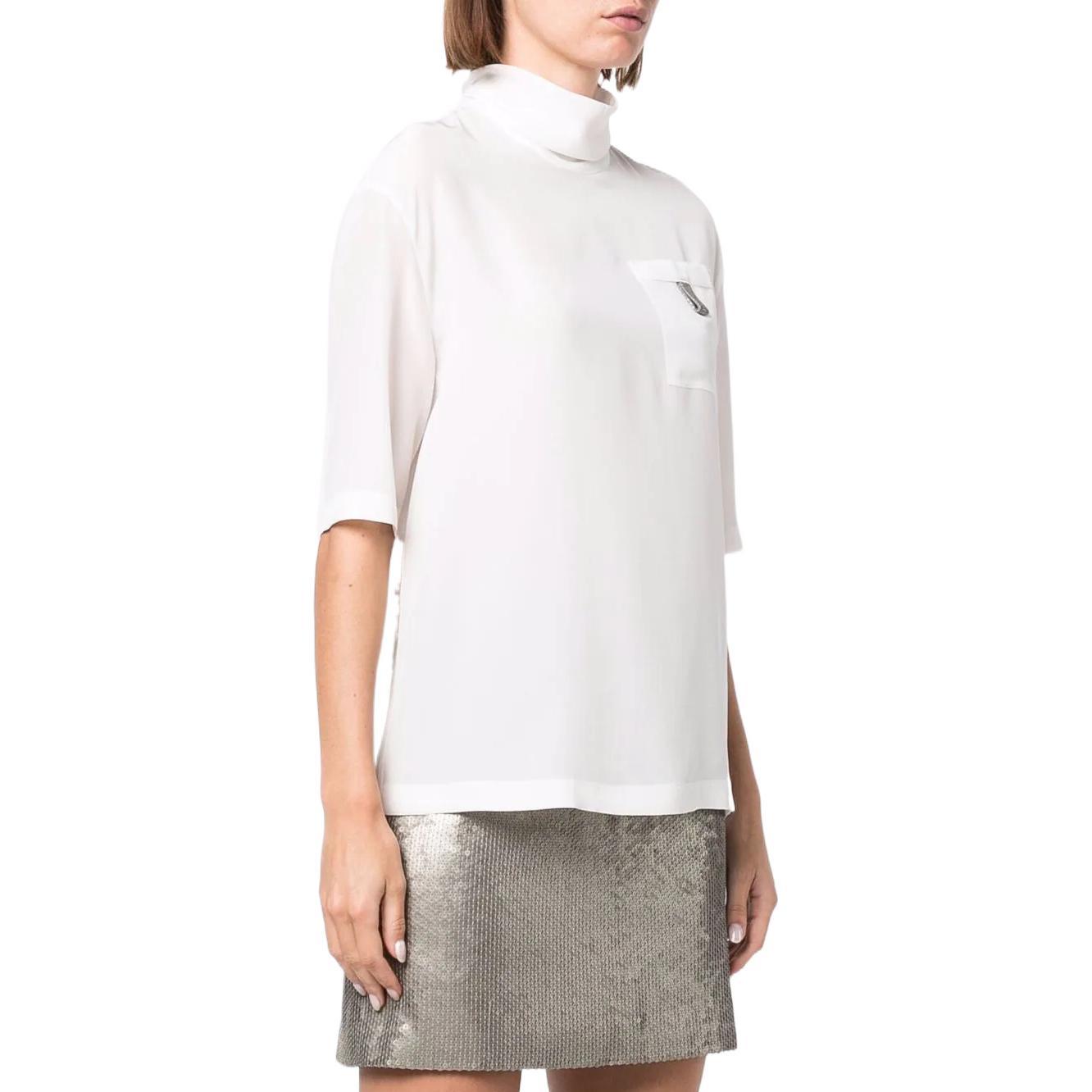 BRUNELLO CUCINELLI WOMEN'S SHIRT MB993BK430_C600 NWT