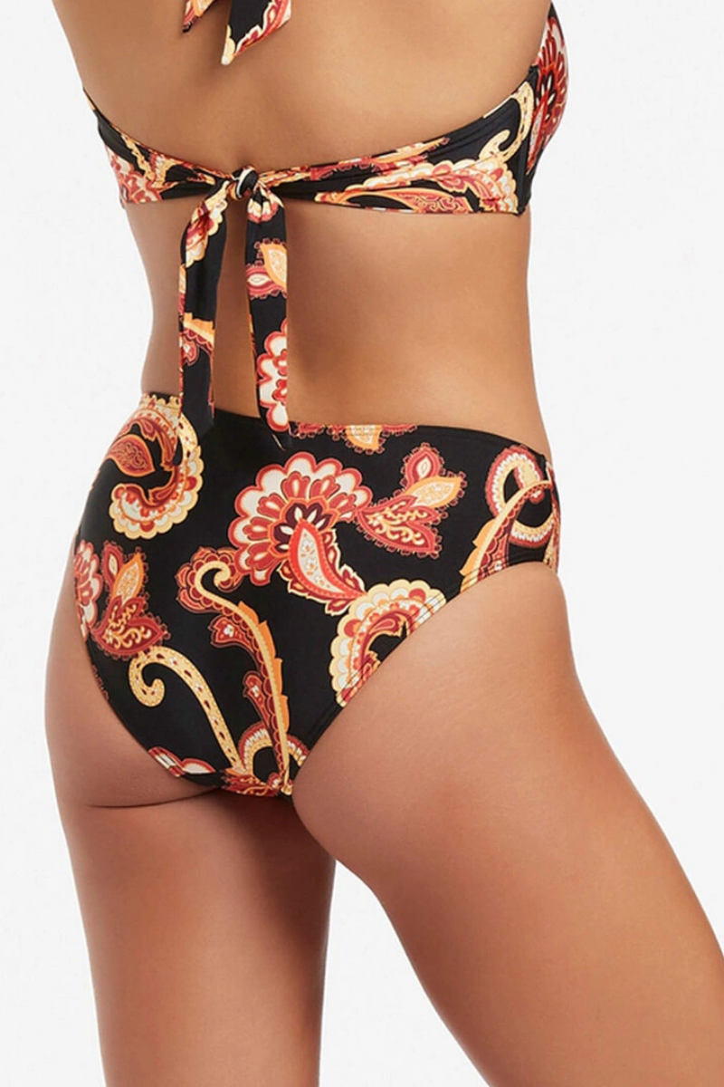 Jets High Rise Bikini Bottom