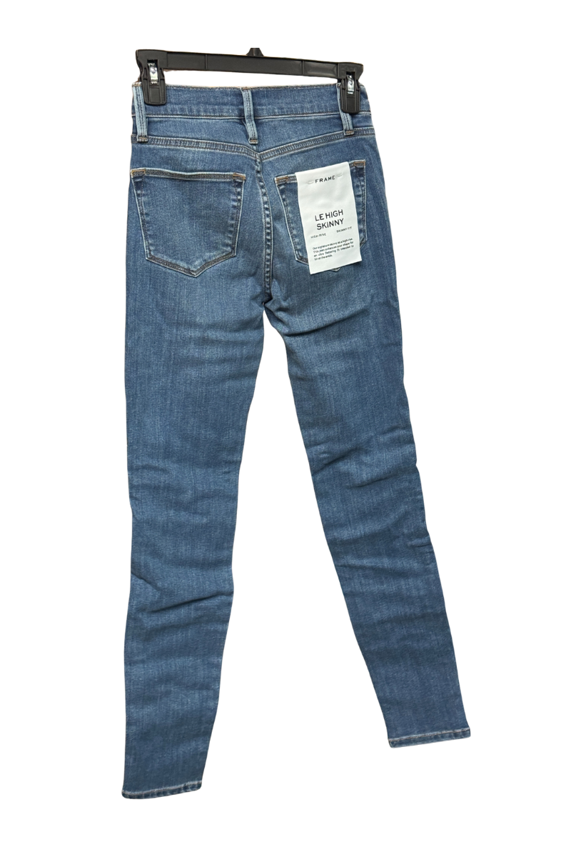 Frame Le High-Rise Skinny SS Piping Jeans TWNL