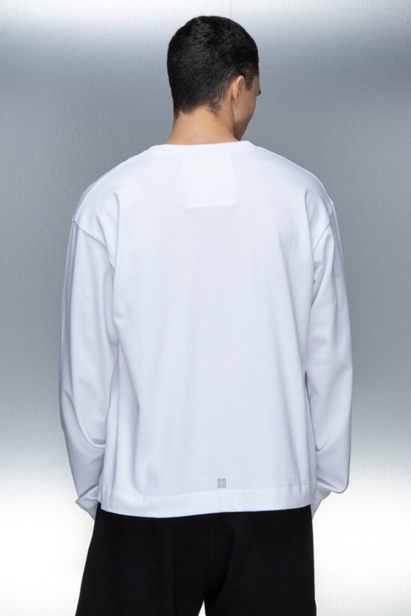 Givenchy Boxy Long Sleeve_White