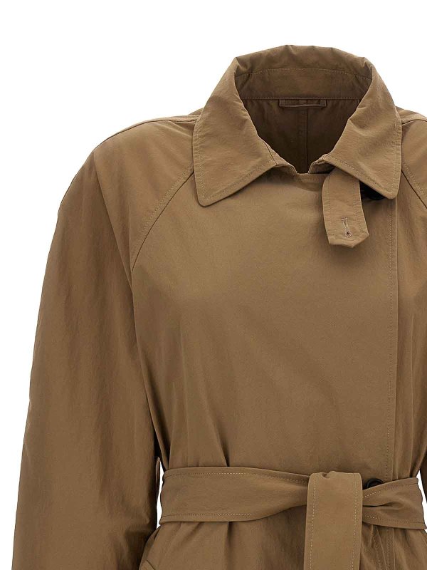 BRUNELLO CUCINELLI WOMEN'S ROPE BELTED LIGHTWEIGHT JACKET