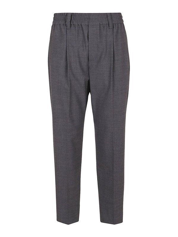 BRUNELLO CUCINELLI WOMEN'S PANTS MPW07P7811_C010 NWT