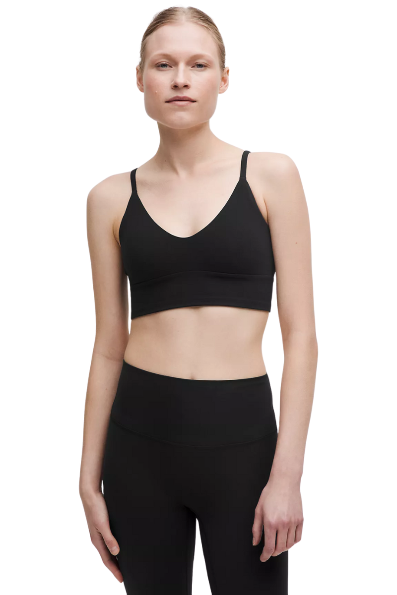 Lululemon Focuser Scoop-Neck Bra A/B In BLK