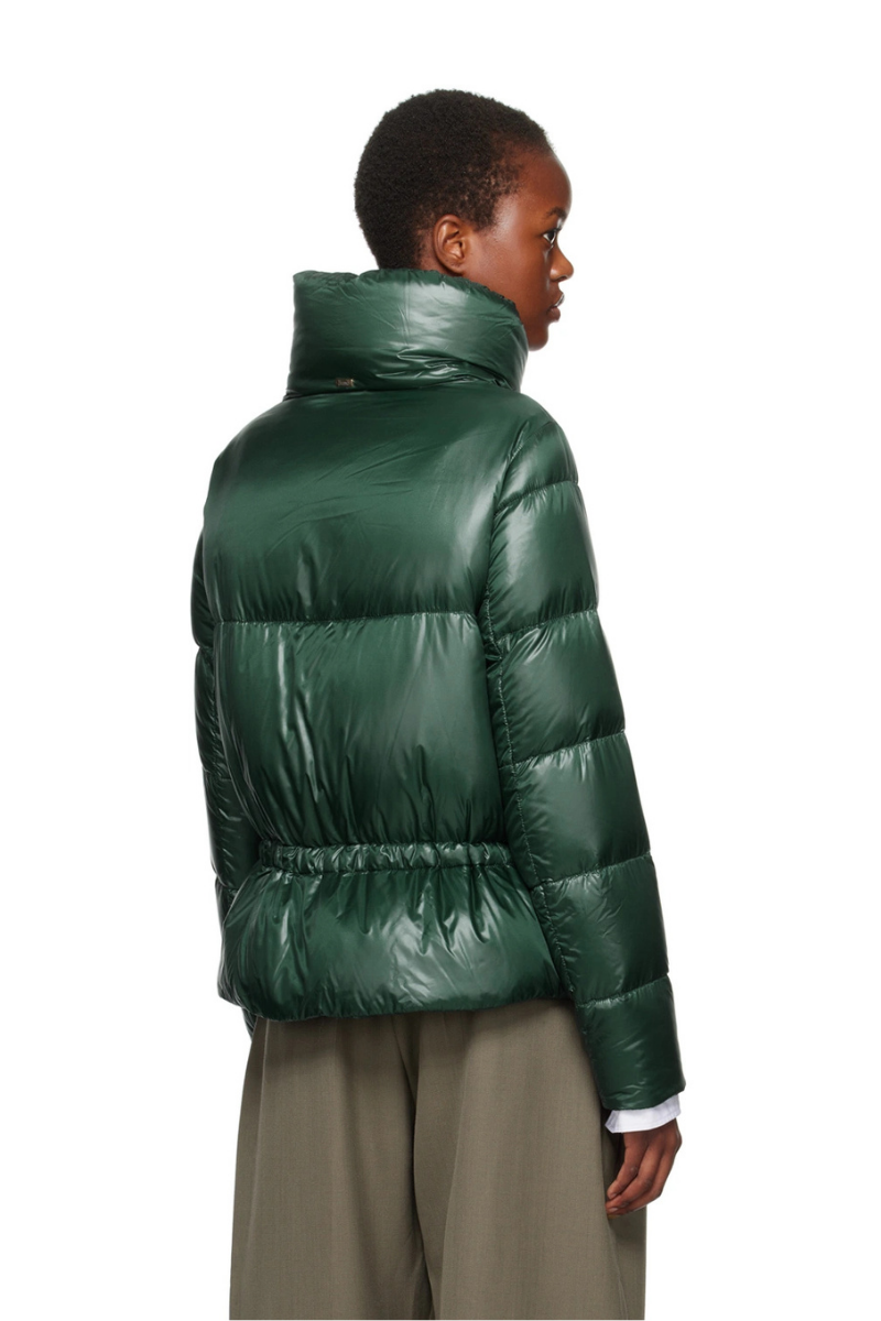 Herno Women's  Peplum Puffer Jacket