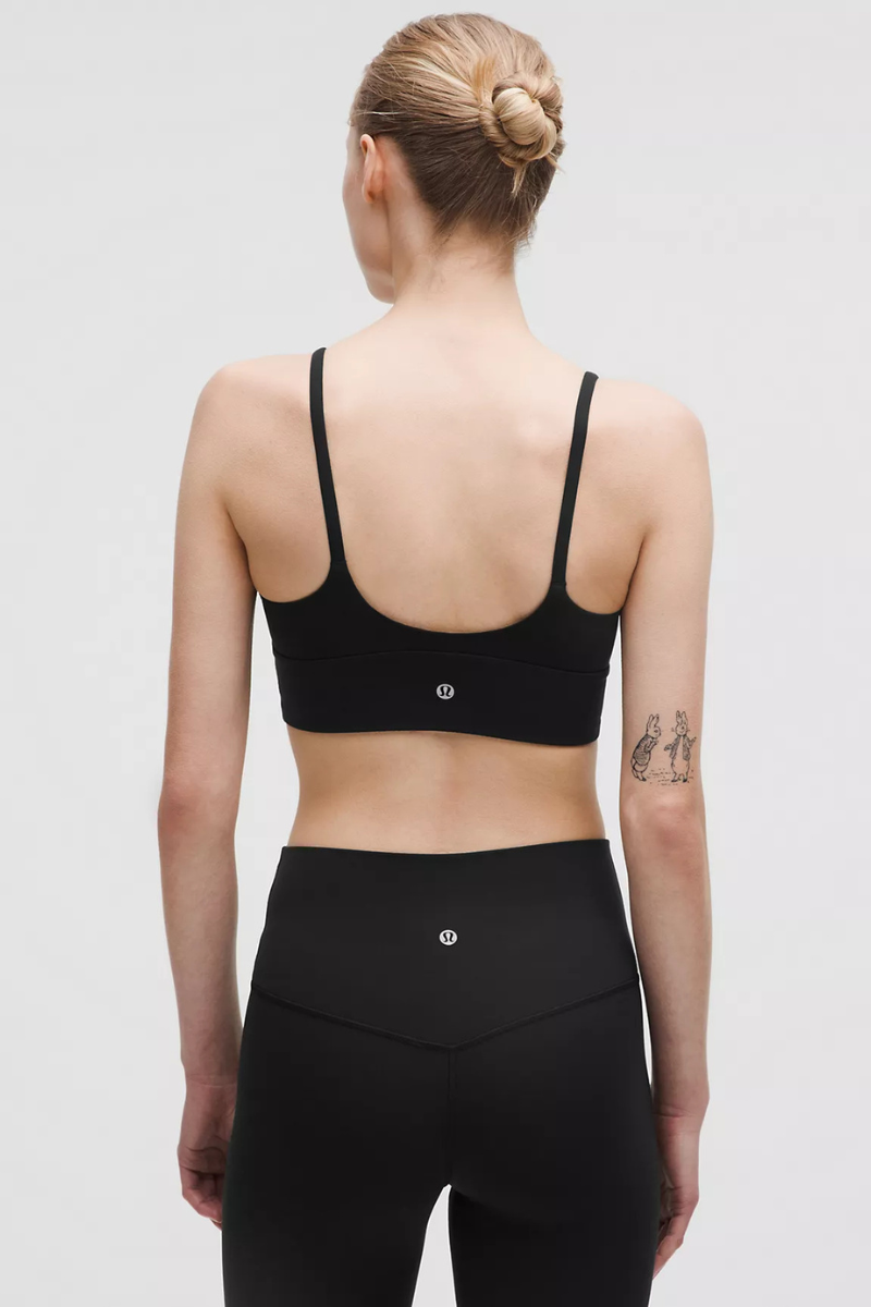 Lululemon Focuser Scoop-Neck Bra A/B In BLK