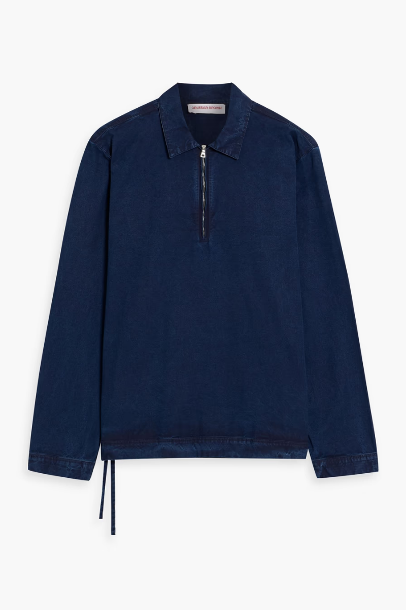 Orlebar Brown OGLIO ZIP DENIM-277068-INDIGO