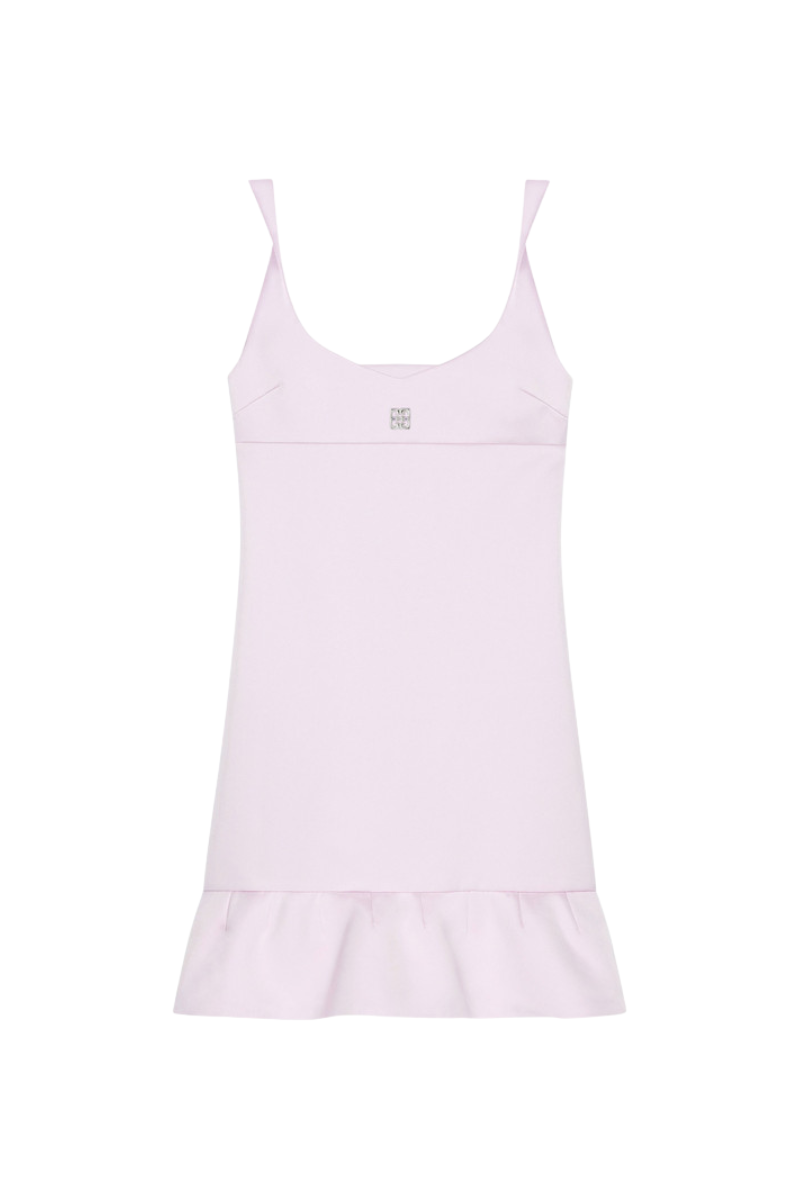 Givenchy Twisting Straps Dress Baby Pink BW229L15VX