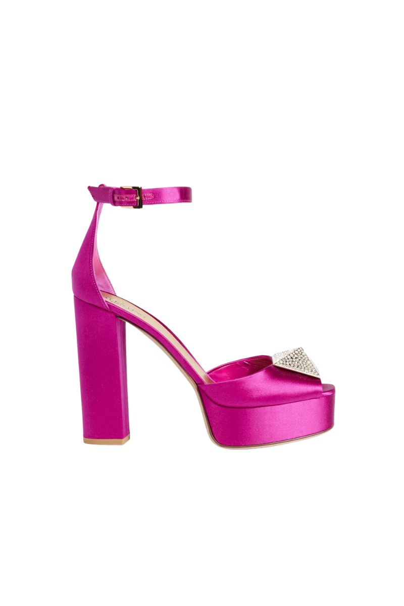 Valentino Garavani One Stud 120mm Platform Pumps In Pink