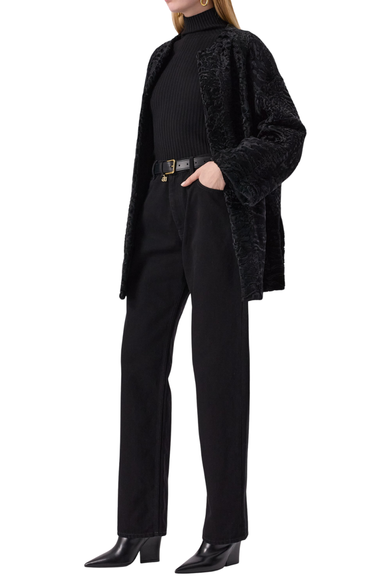 Valentino Turtleneck Sweater Nero 5B0KC60U8Y8_0NO