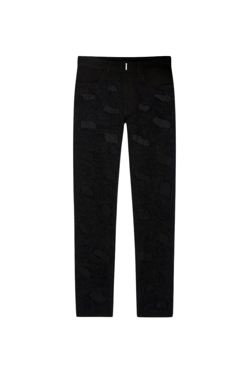 Givenchy Slim Fit Jeans Black BM50ST50PV