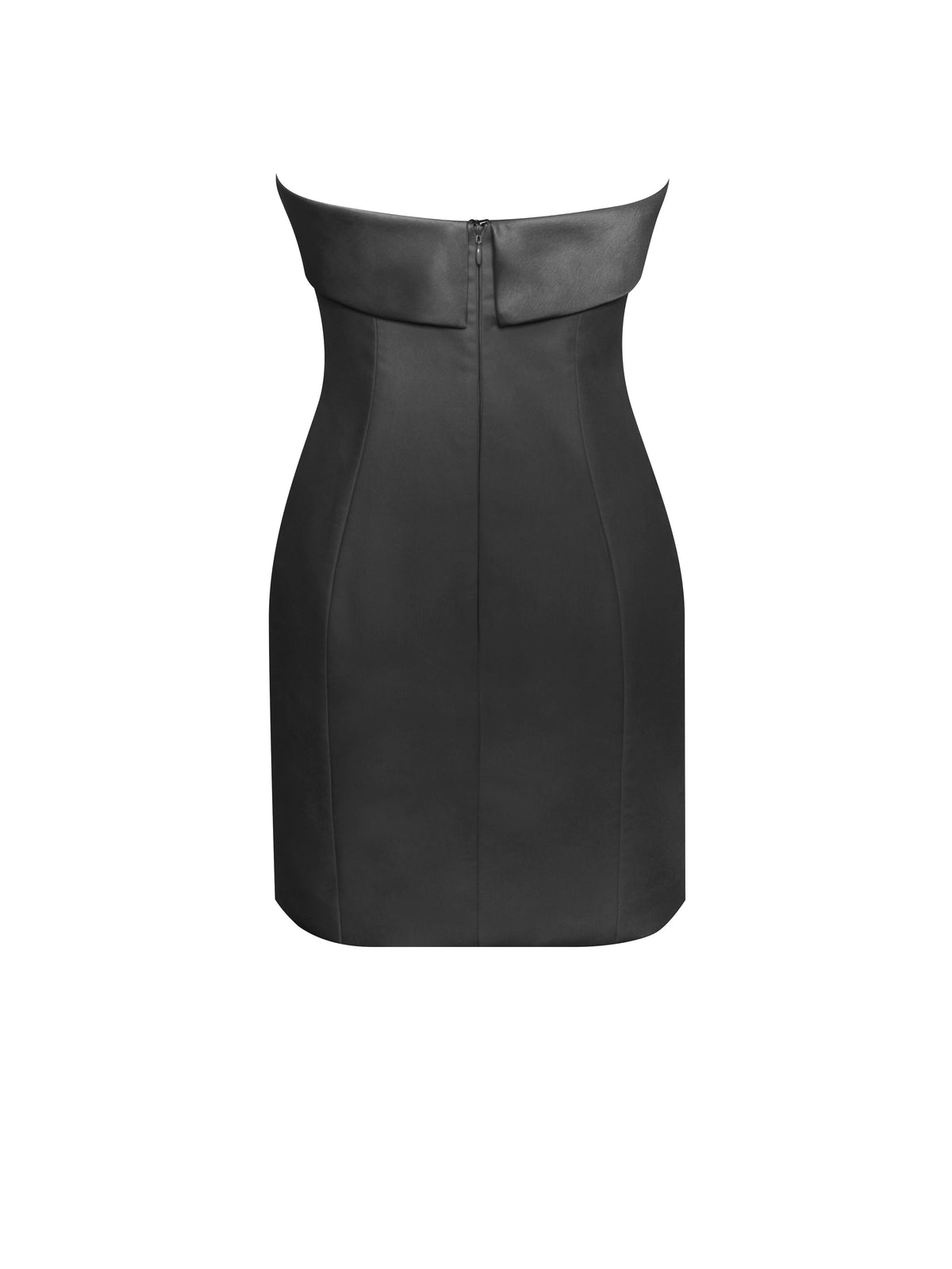 Dalilah Black Double Breast Mini Dress (Archive Sale)