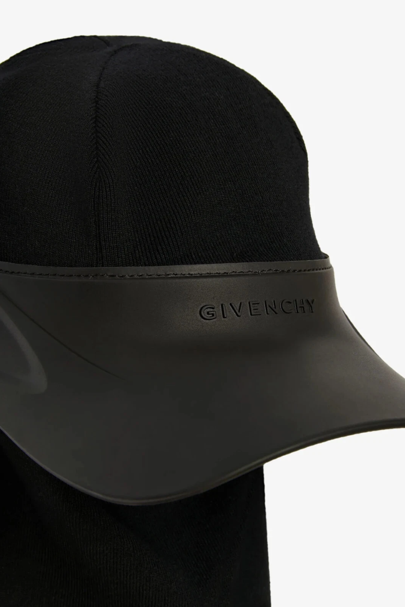 Givenchy Black Bi-Material Balaclava BPZ07HPOMJ