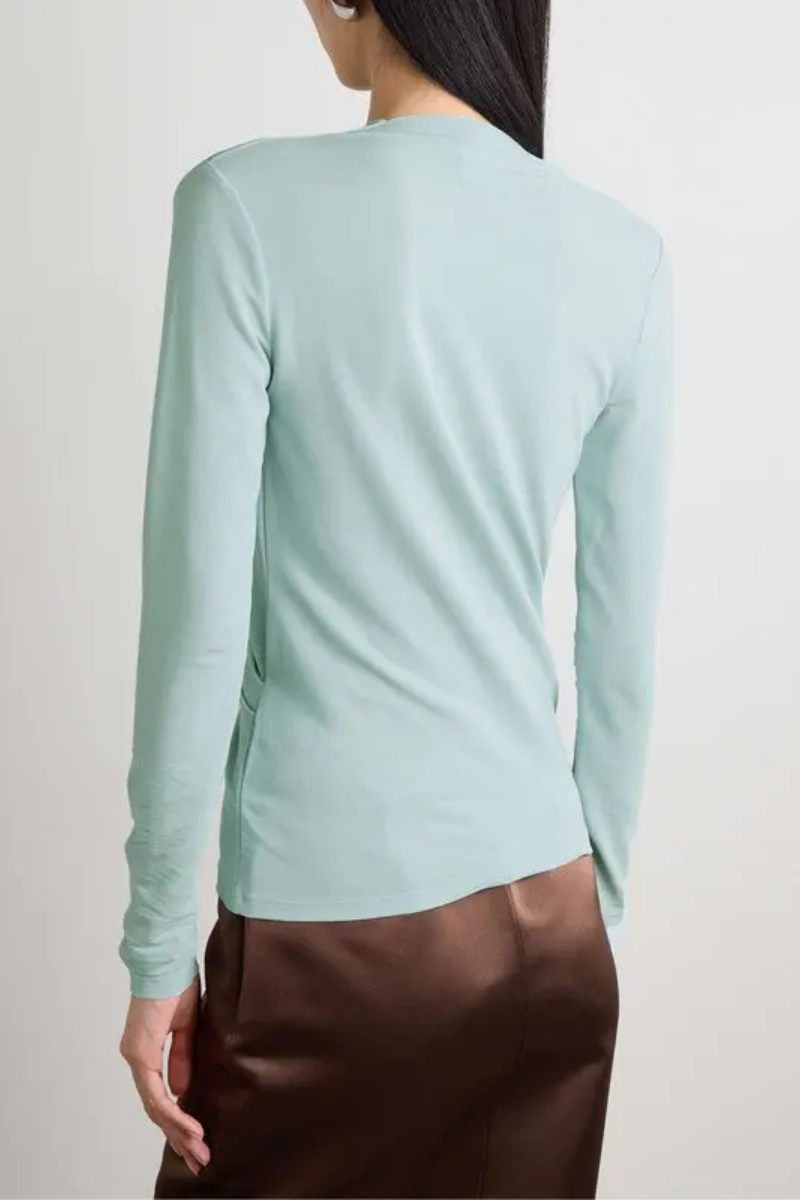 Givenchy Drapped V Top_Frost