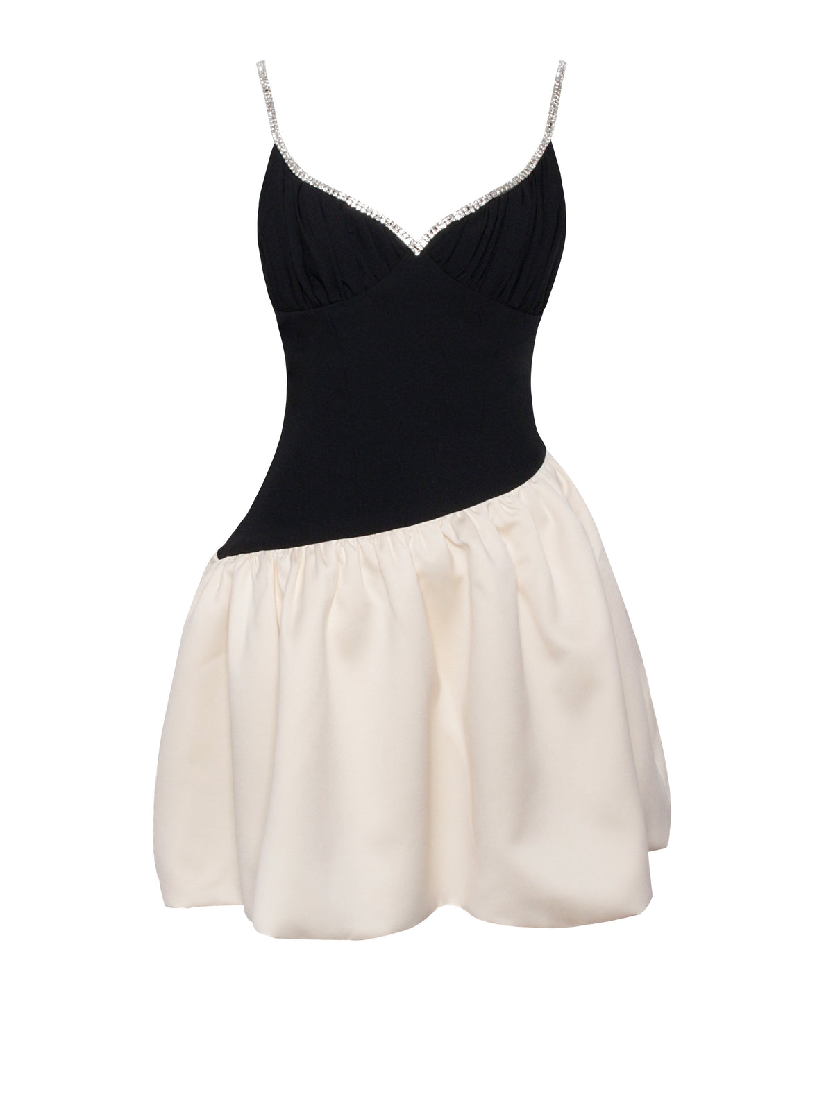 Blair Crystal Trim Drop Waist Mini Dress (Archive Sale)