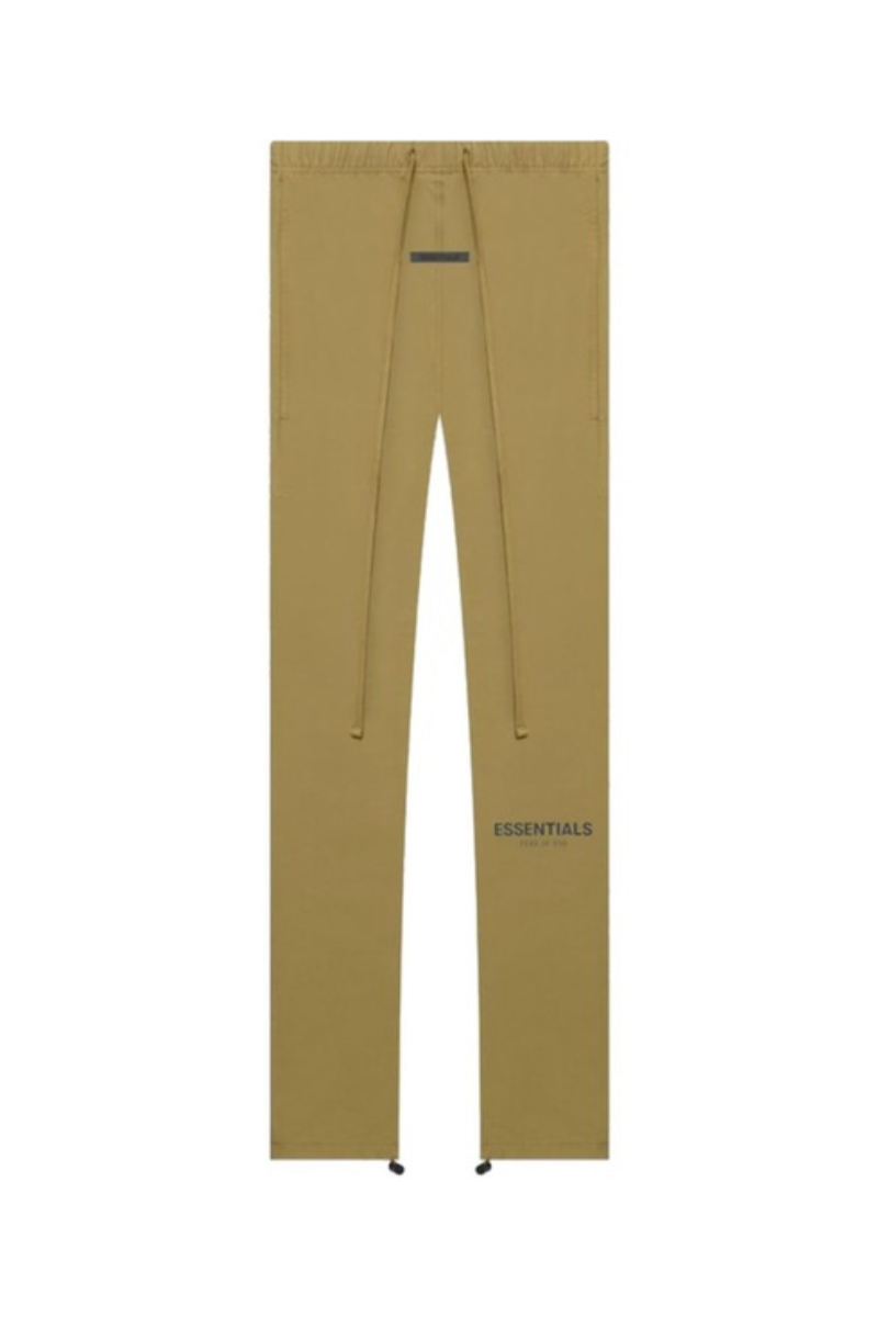 Fear of God Essentials Khaki Reflective Track Pants