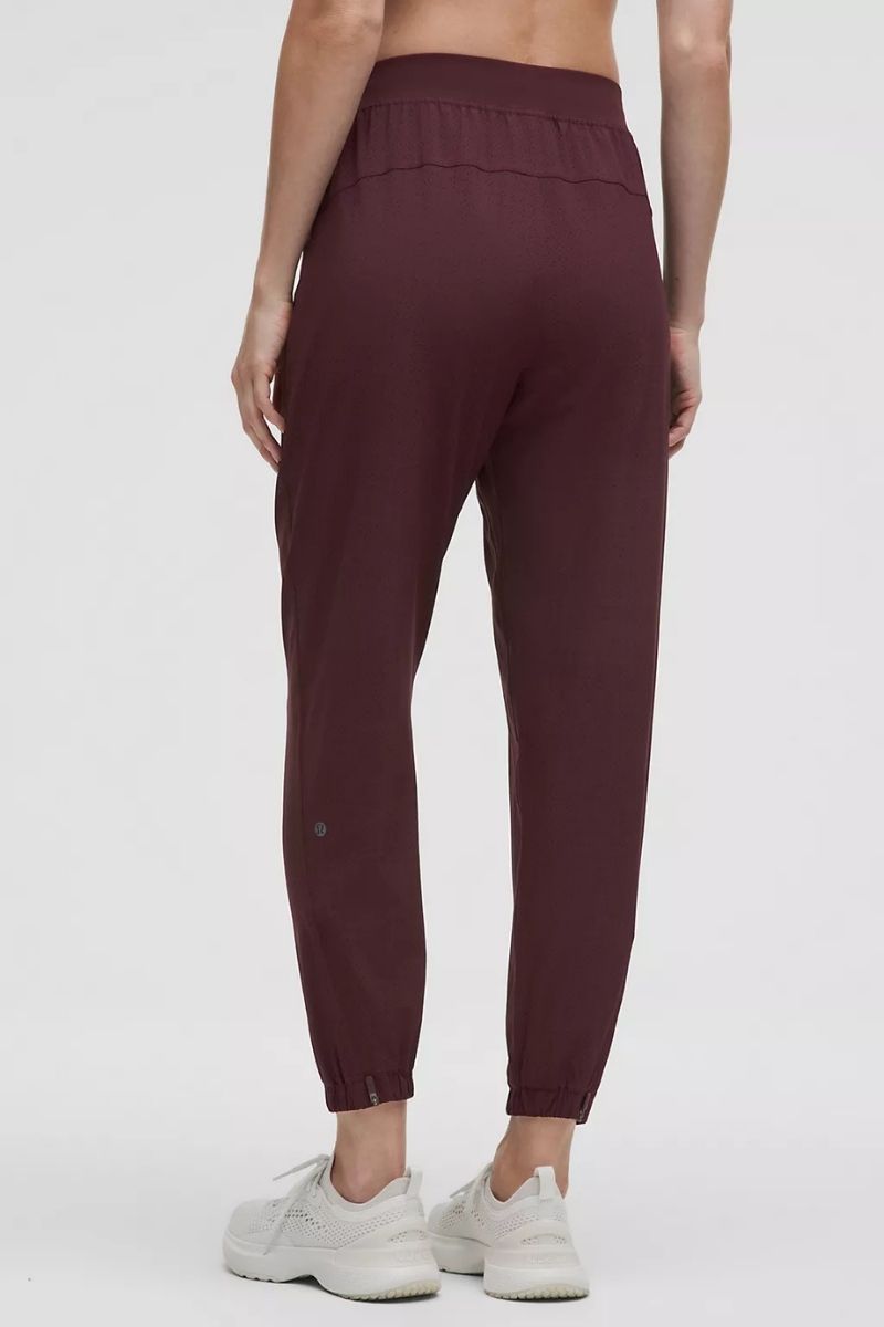 Lululemon Adapted State Perforated High-Rise Jogger-Goodnight Plum