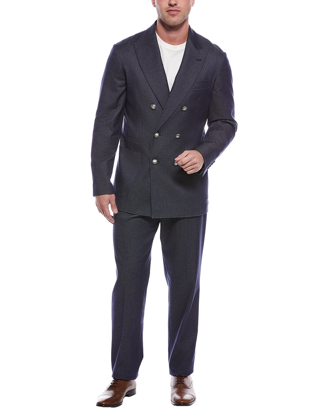 BRUNELLO CUCINELLI MEN'S SUIT MY446LDBHJ_C001 NWT