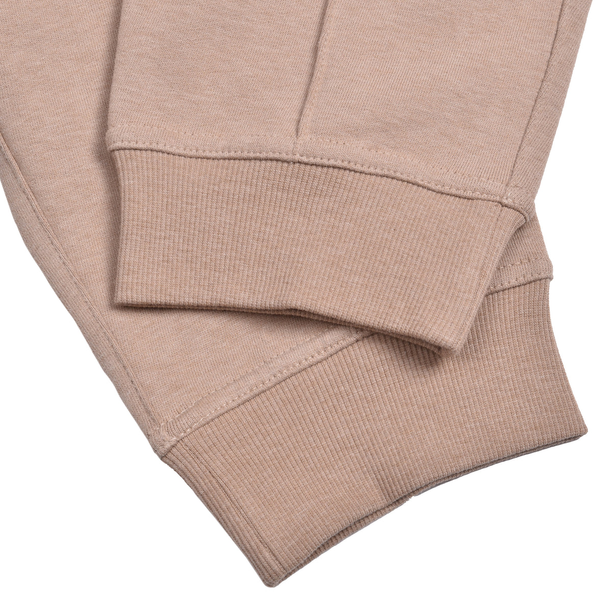 BRUNELLO CUCINELLI MEN'S BEIGE TAILORED SWEATPANTS