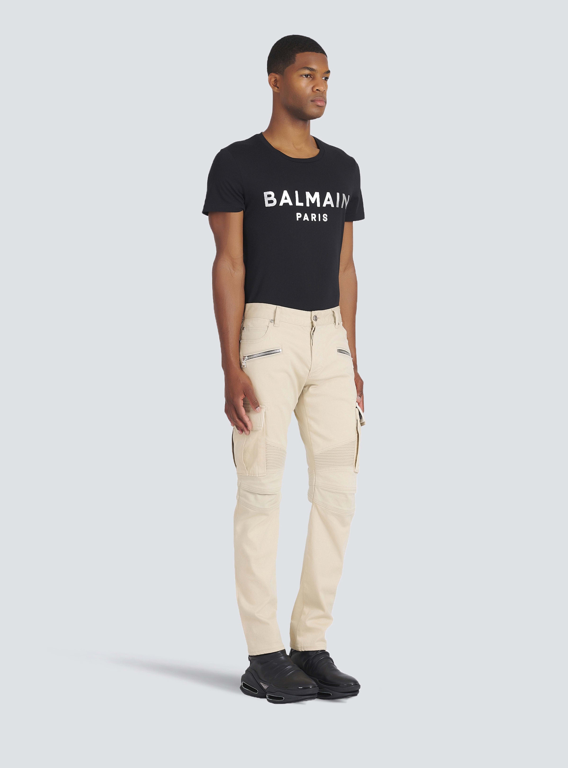 BALMAIN MEN'S CARGO COTTON PANTS NWT