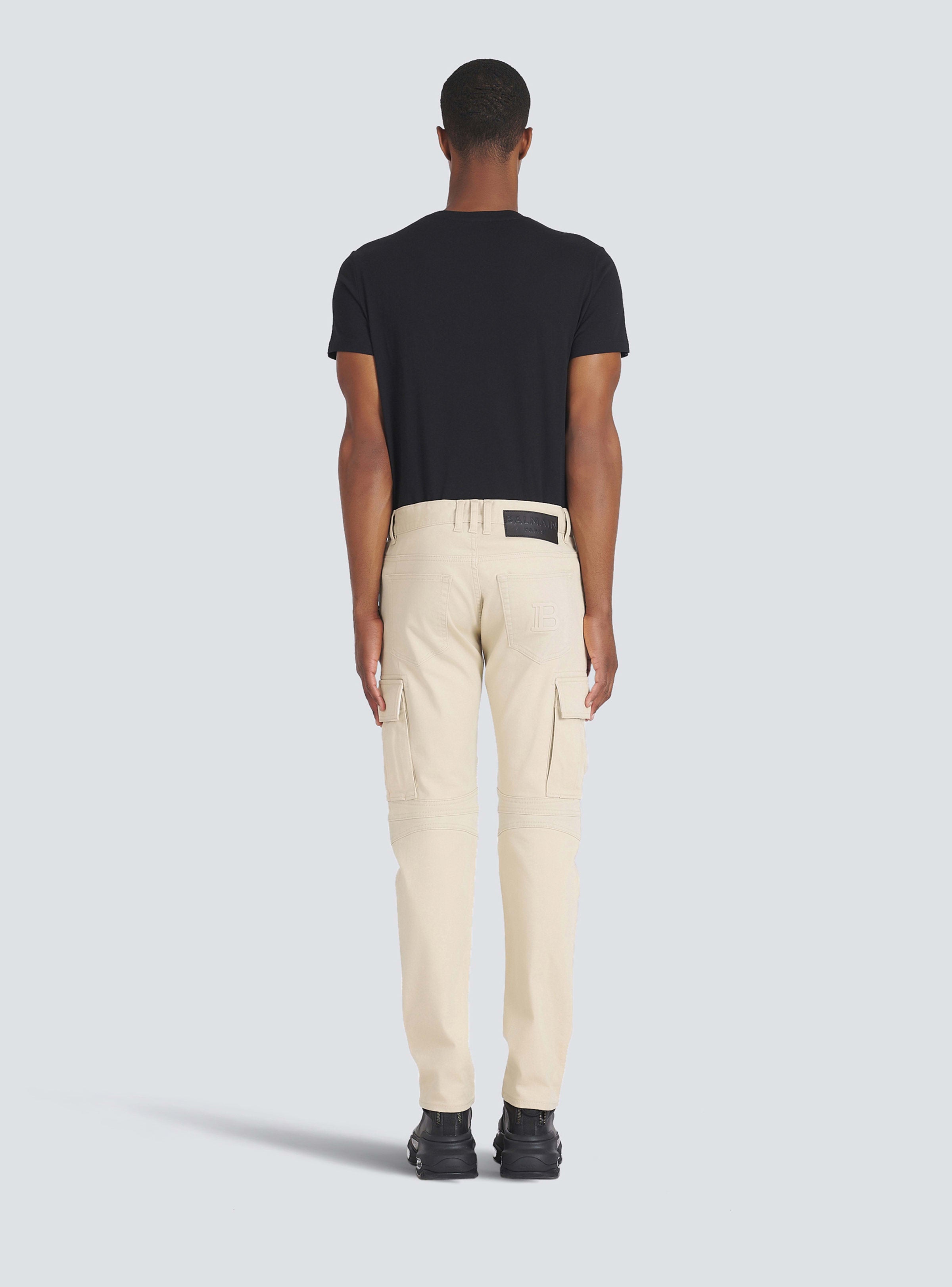 BALMAIN MEN'S CARGO COTTON PANTS NWT