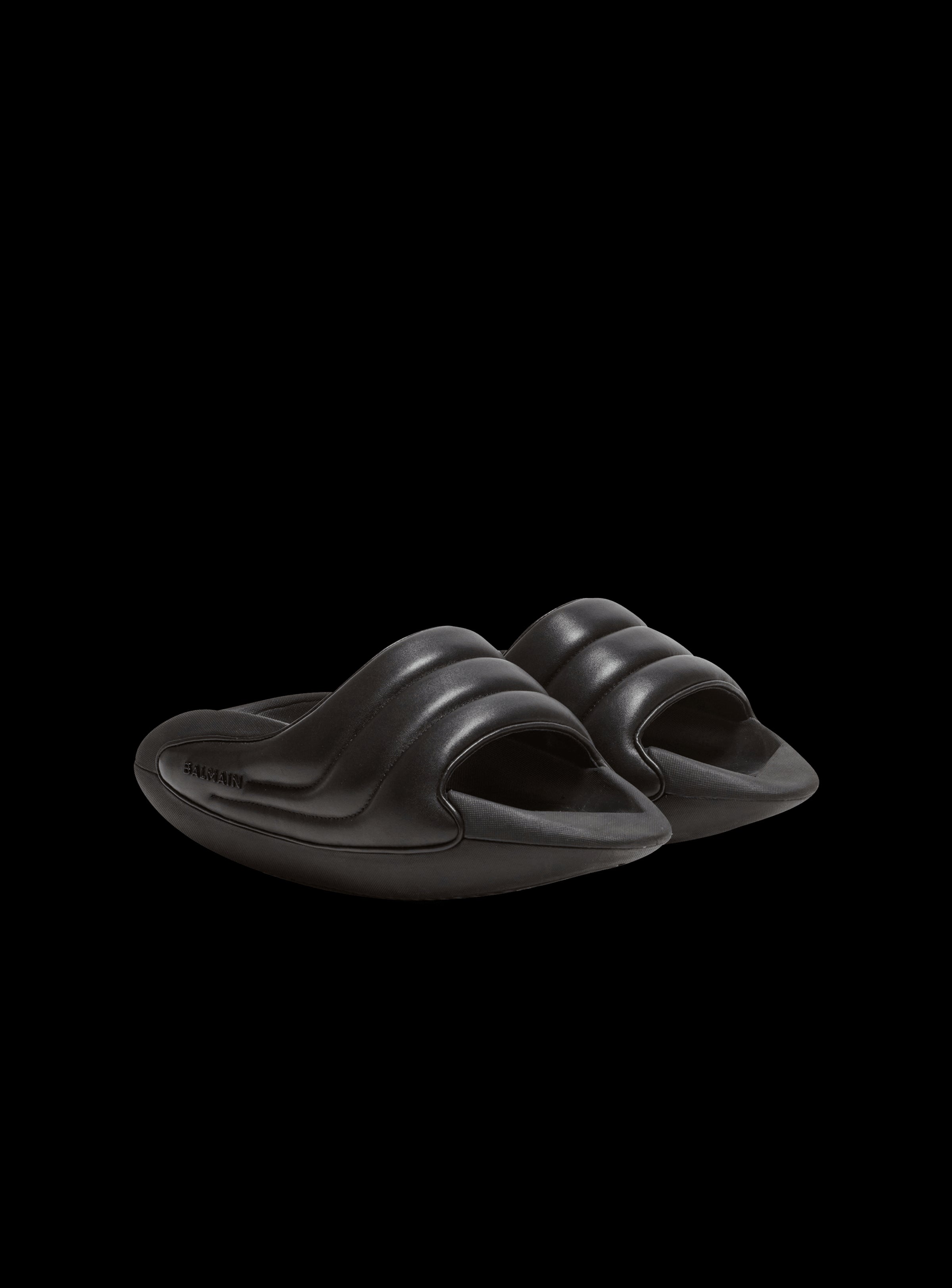 BALMAIN MEN'S B-IT-QUILTED LAMBSKIN NWT