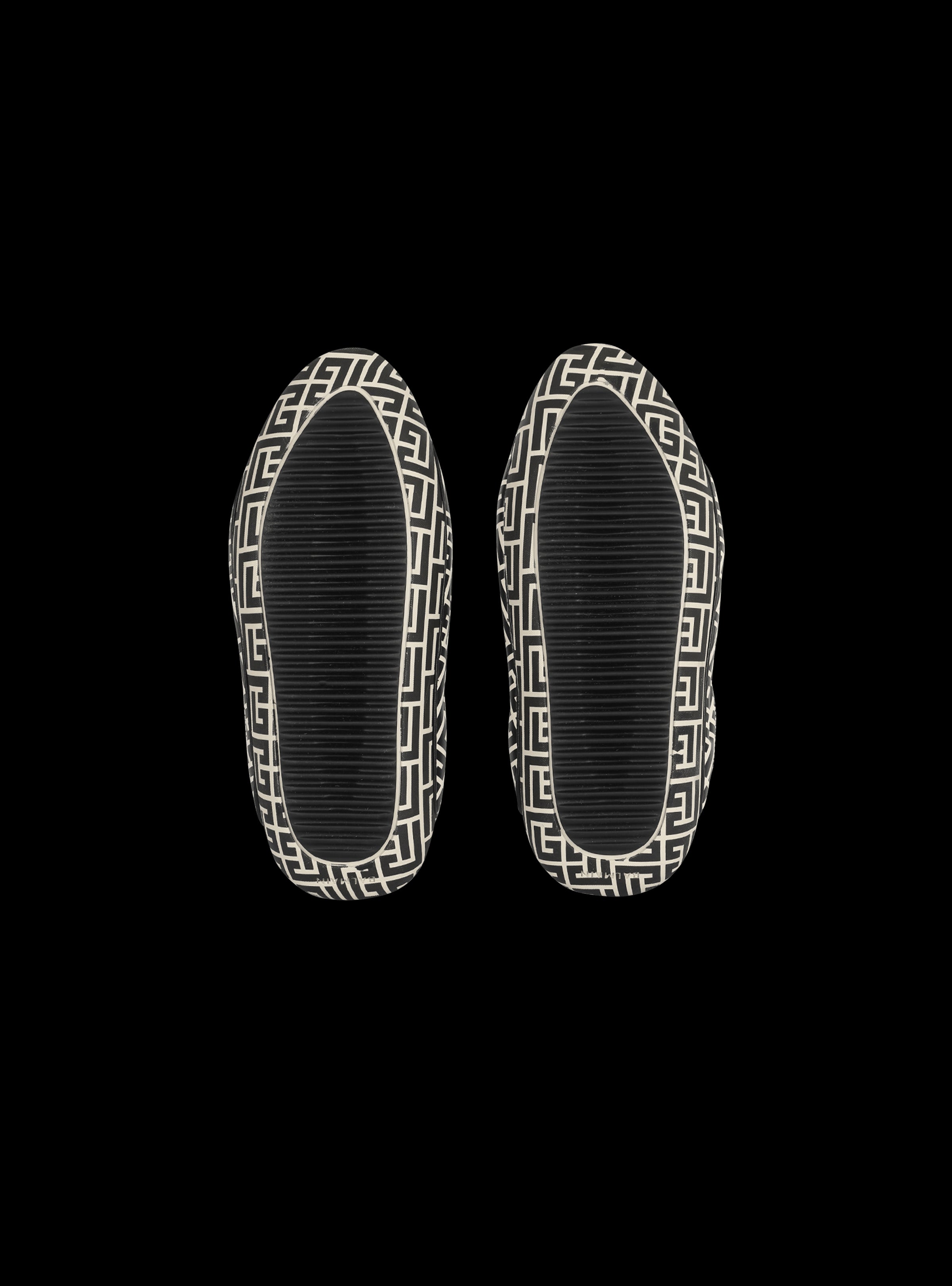 BALMAIN MEN'S B-IT-CALFSKIN PRINTED MONOGRAM NWT