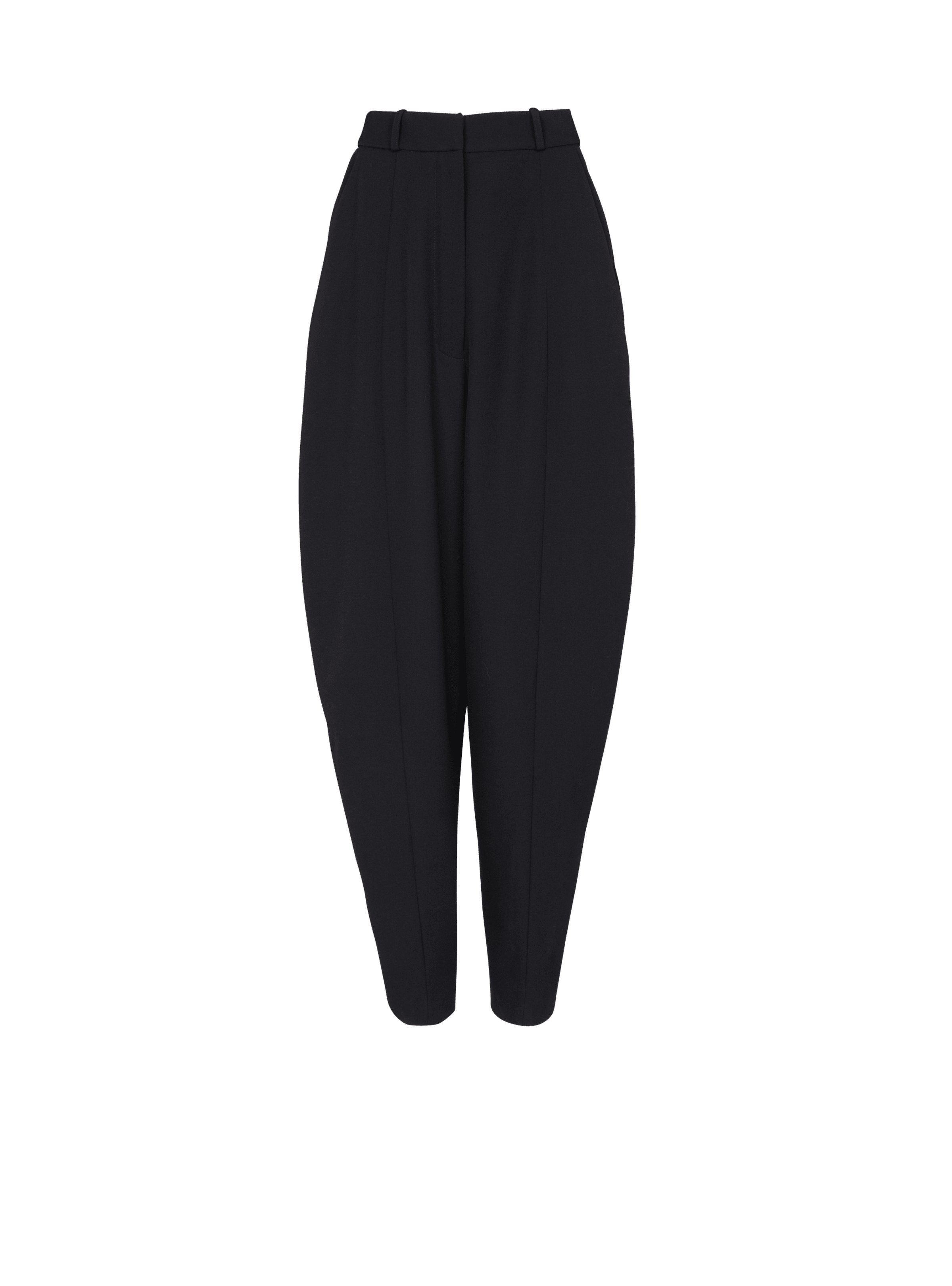 BALMAIN WOMEN'S LARGE TAPPERED GDP PANTS NWT