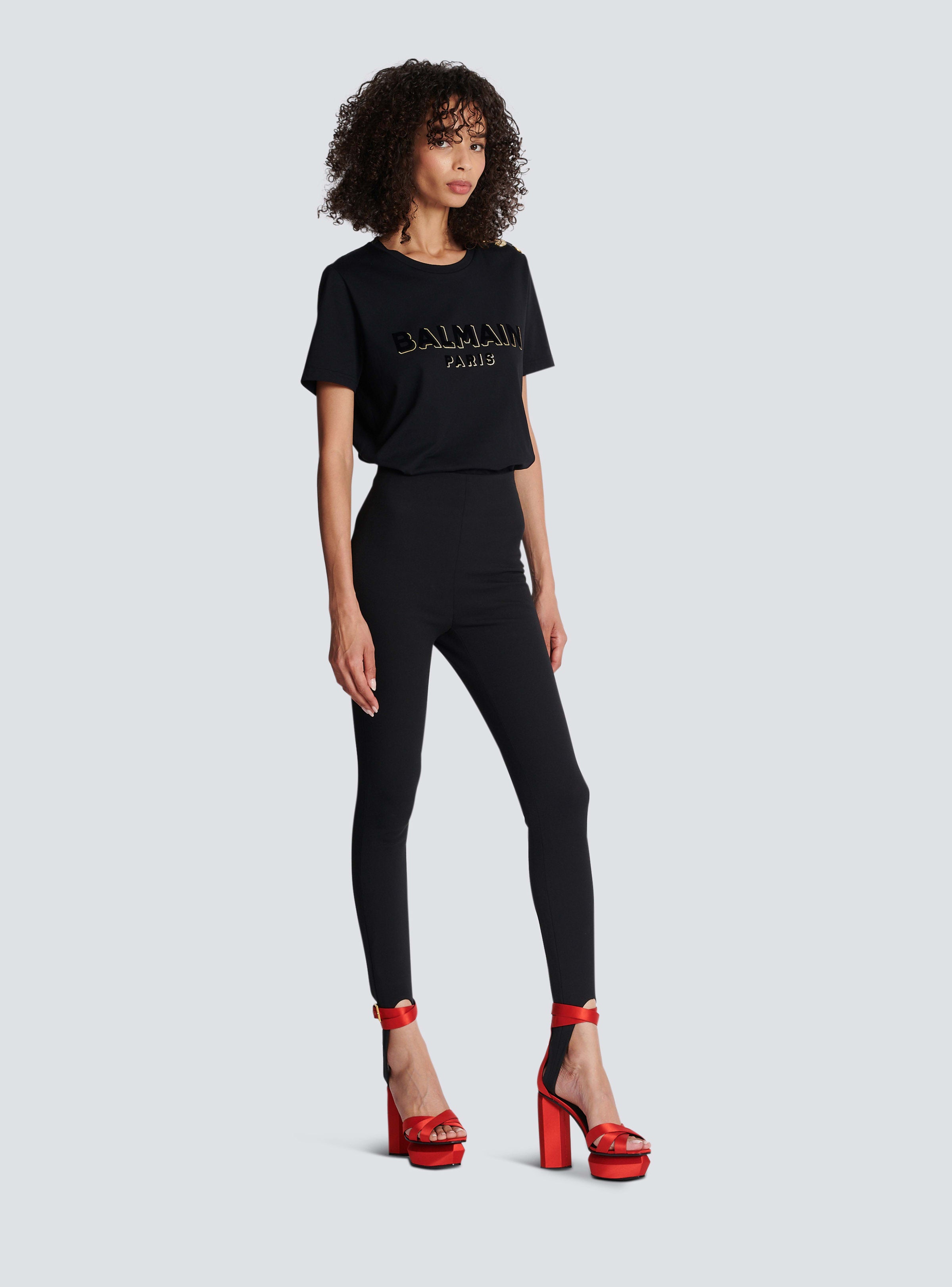 BALMAIN WOMEN'S HW STRETCH GDP SKINNY PANTS NWT