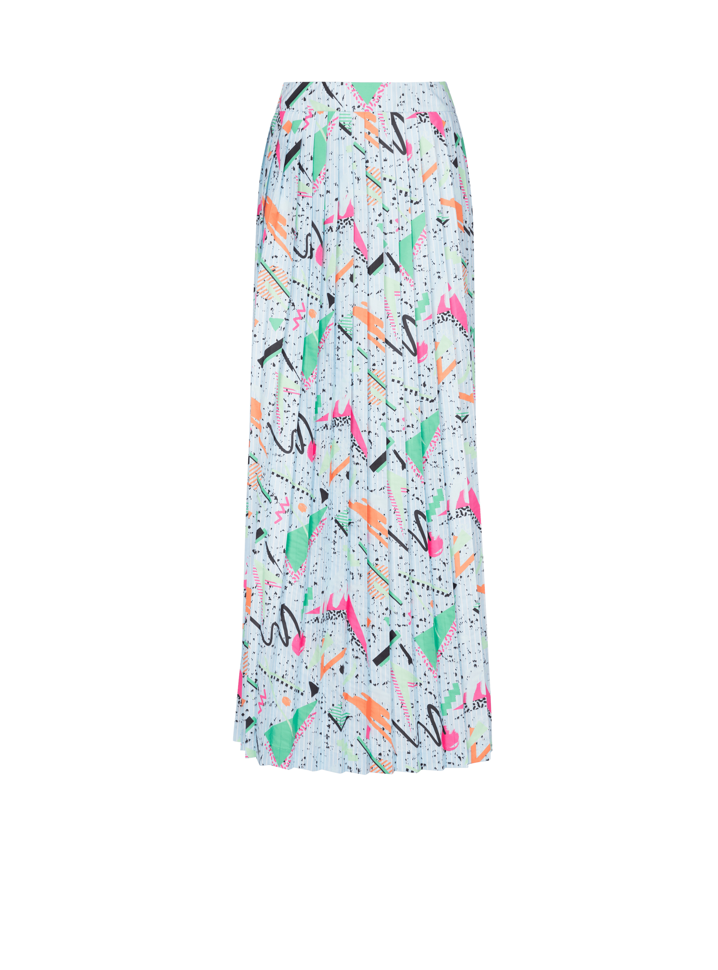 BALMAIN WOMEN'S JUPE LONGUE PLISSÉE NWT