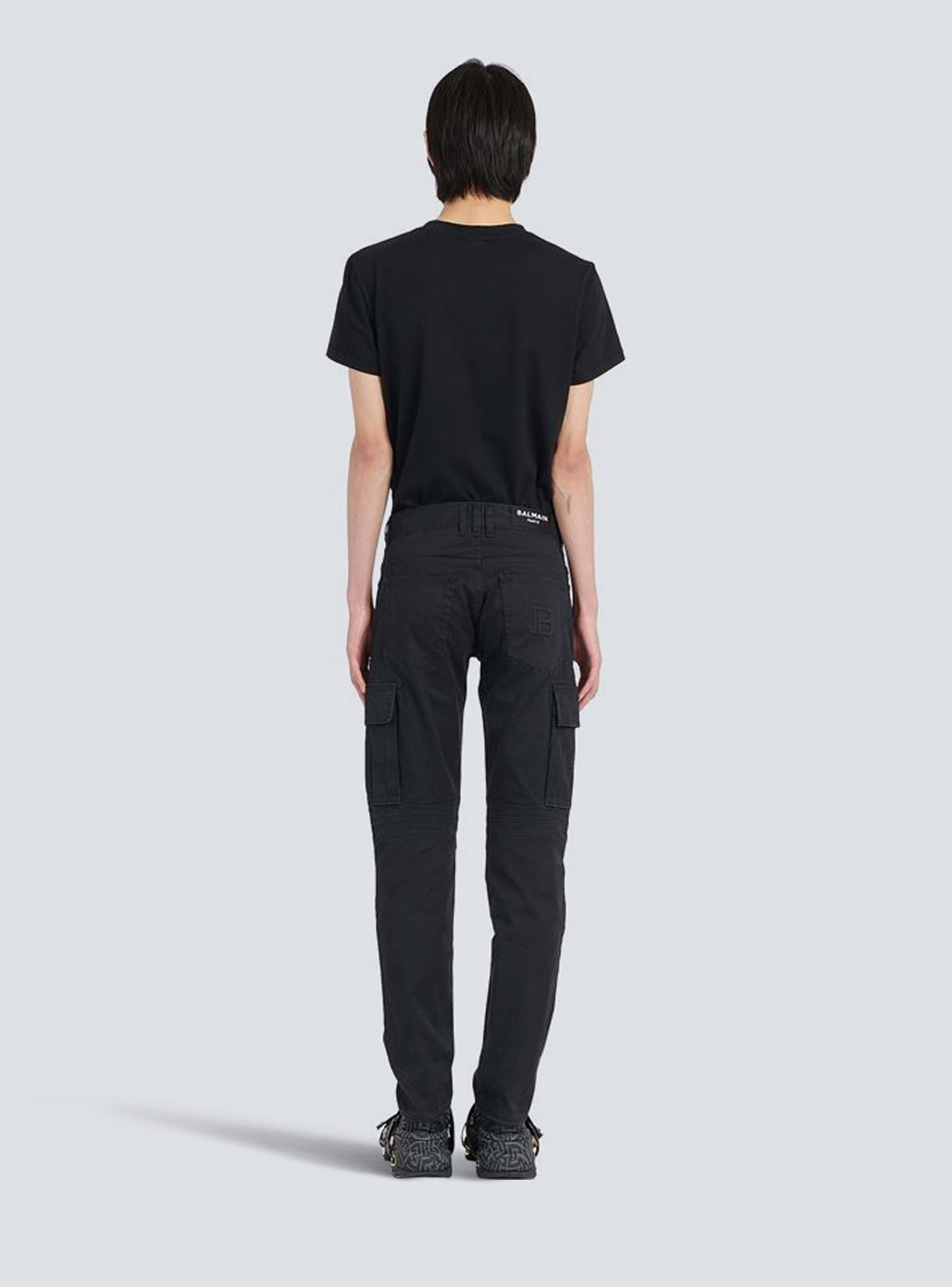 BALMAIN MEN'S CARGO COTTON PANTS NWT