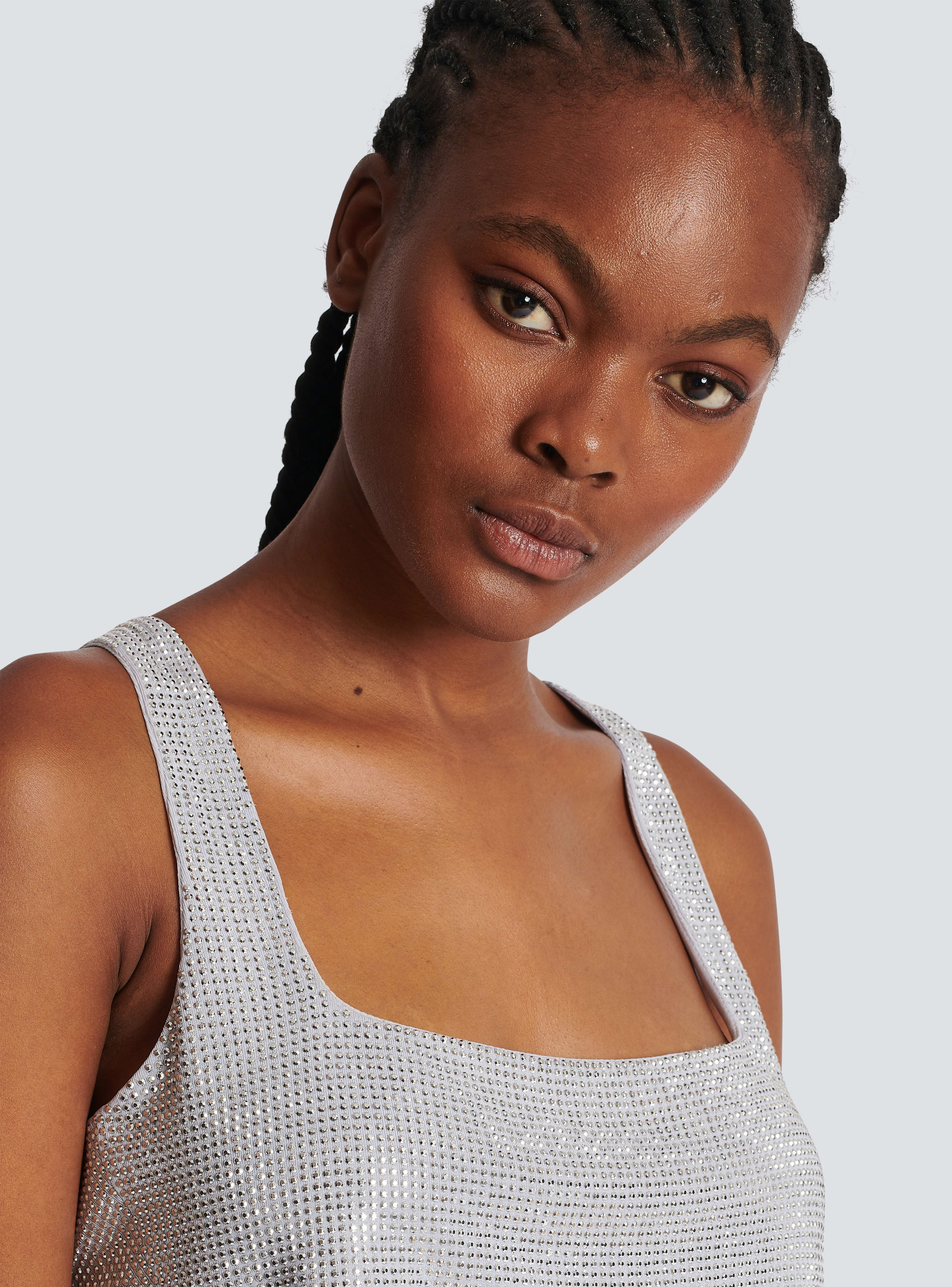 BALMAIN WOMEN'S STRASSED BRA TOP - MY THERESA NWT