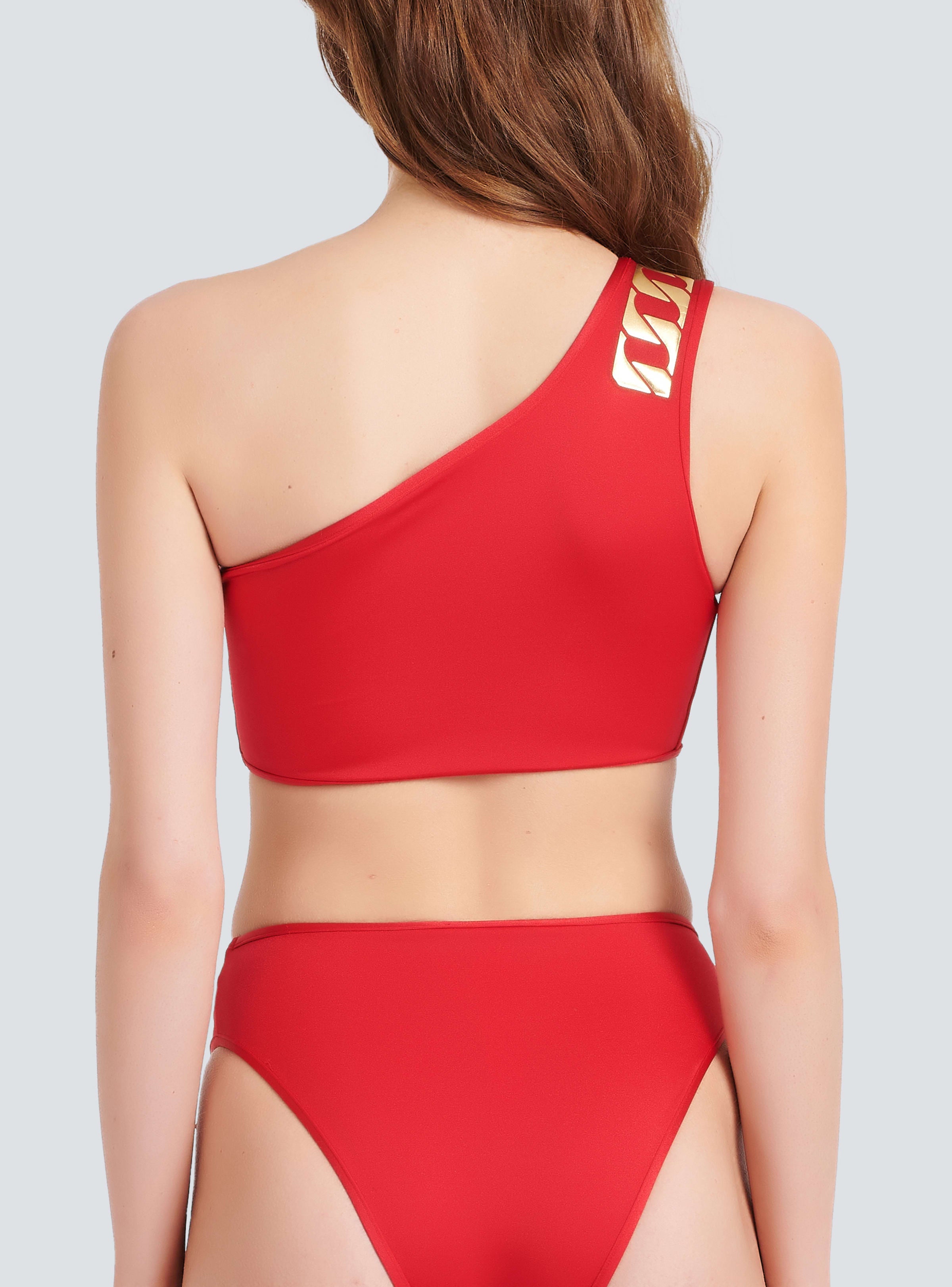 BALMAIN WOMEN'S ONE SHOULDER BIKINI NWT