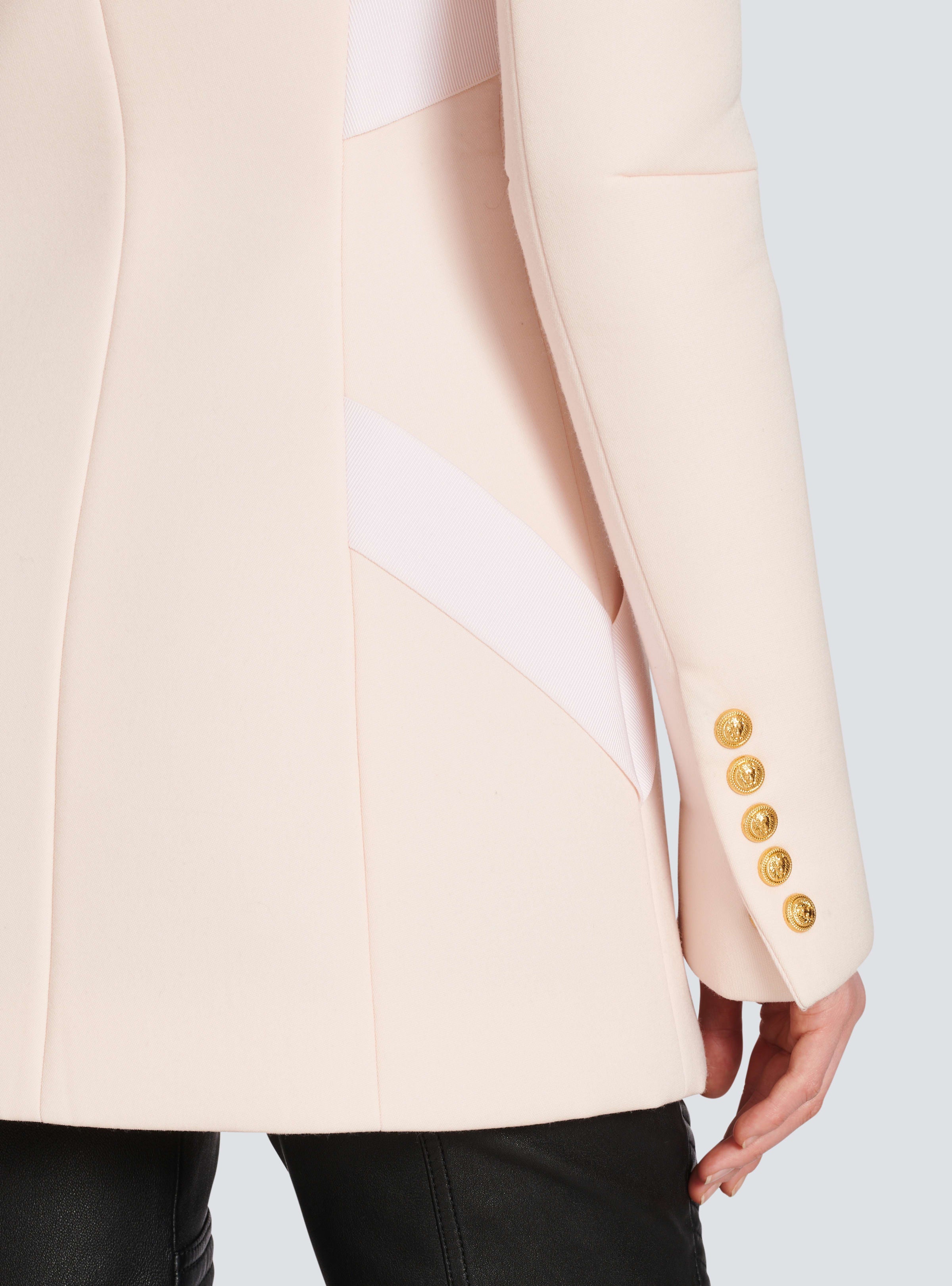 BALMAIN WOMEN'S SIDE TO SIDE STRAPPED GDP JACKET NWT