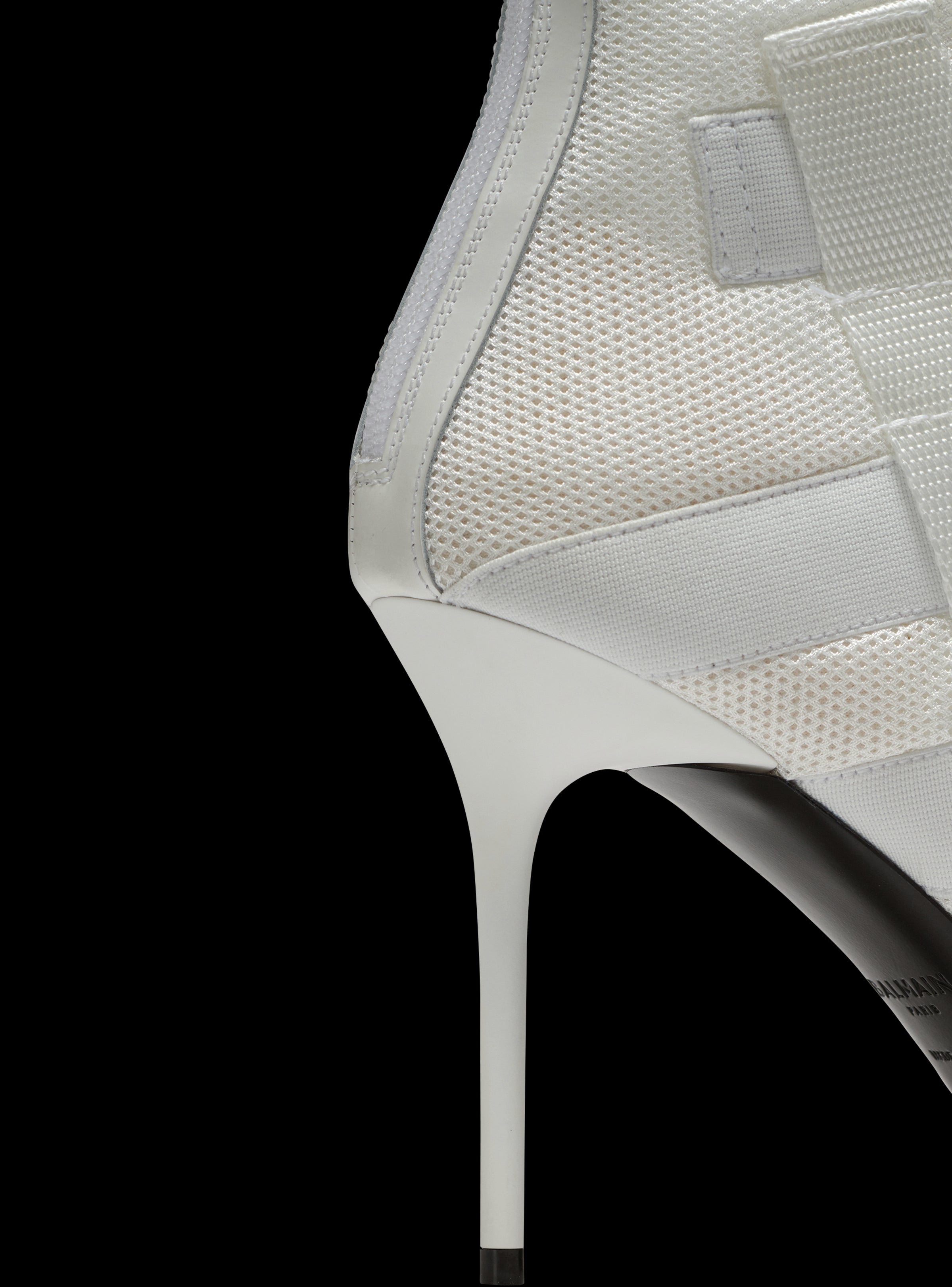 BALMAIN WOMEN'S SANDAL UMA-VELCRO&MESH NWT