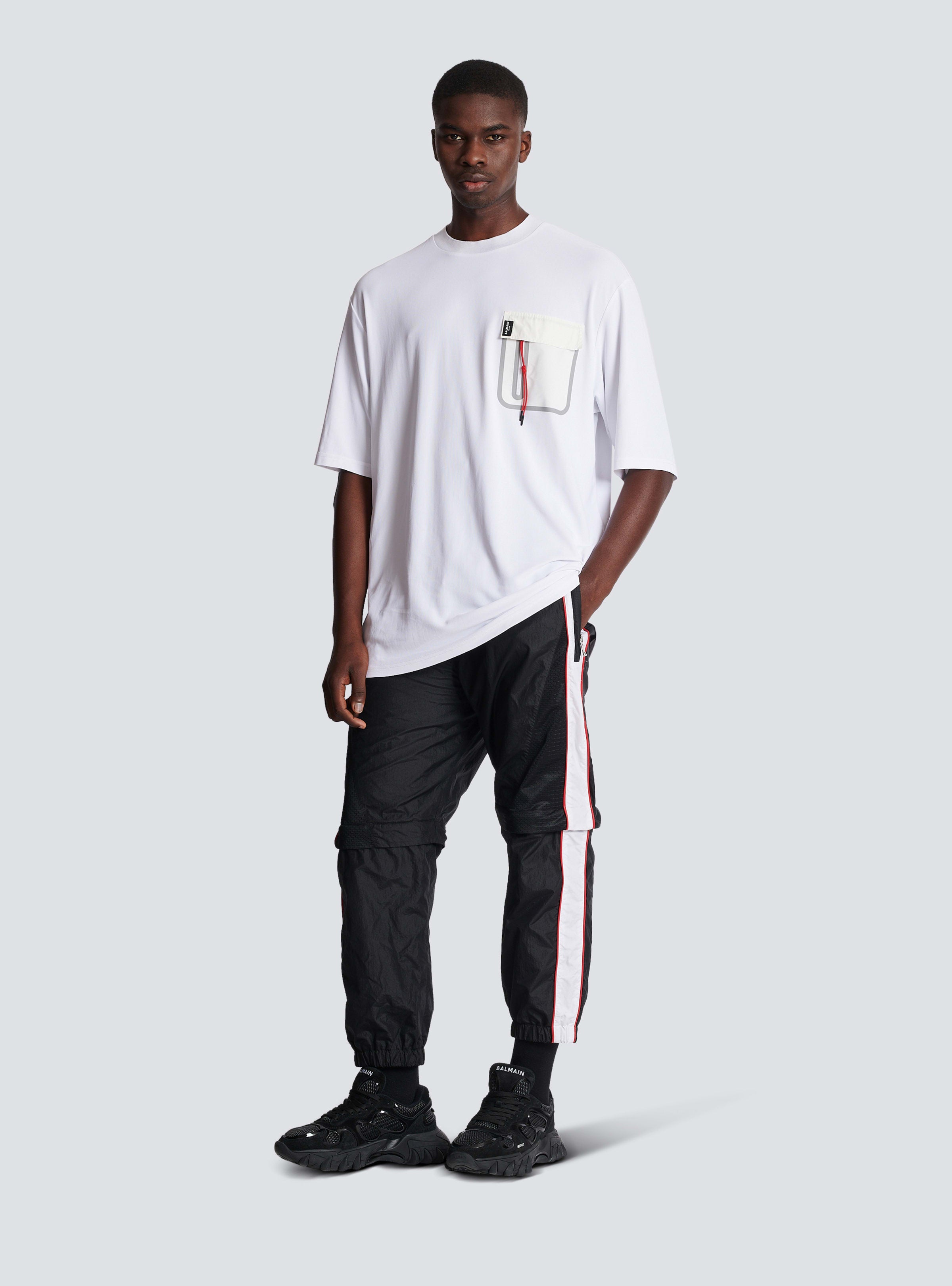 BALMAIN MEN'S BALMAIN X PUMA LOOSE T-SHIRT NWT