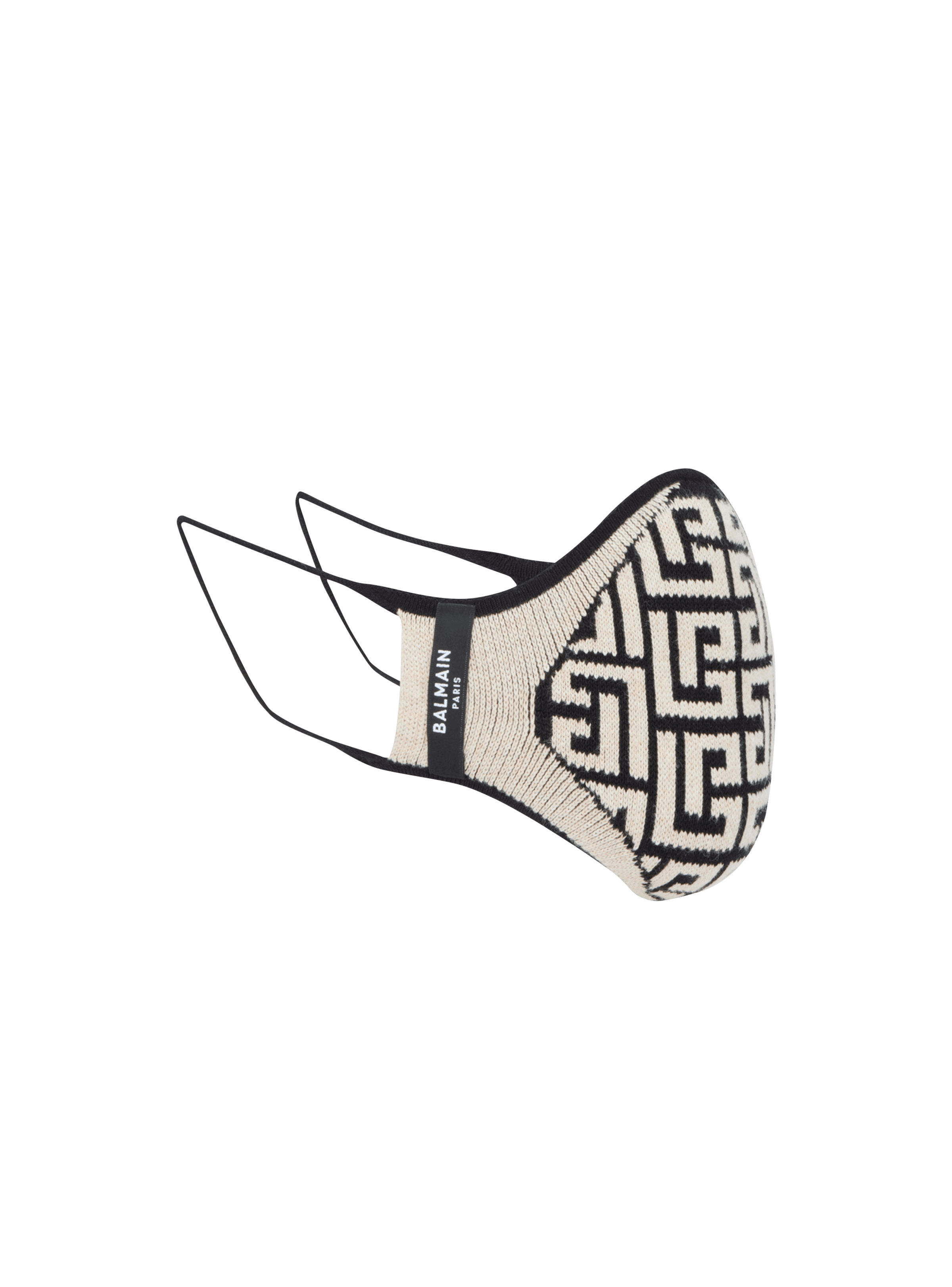 BALMAIN WOMEN'S MONOGRAM MASK NWT