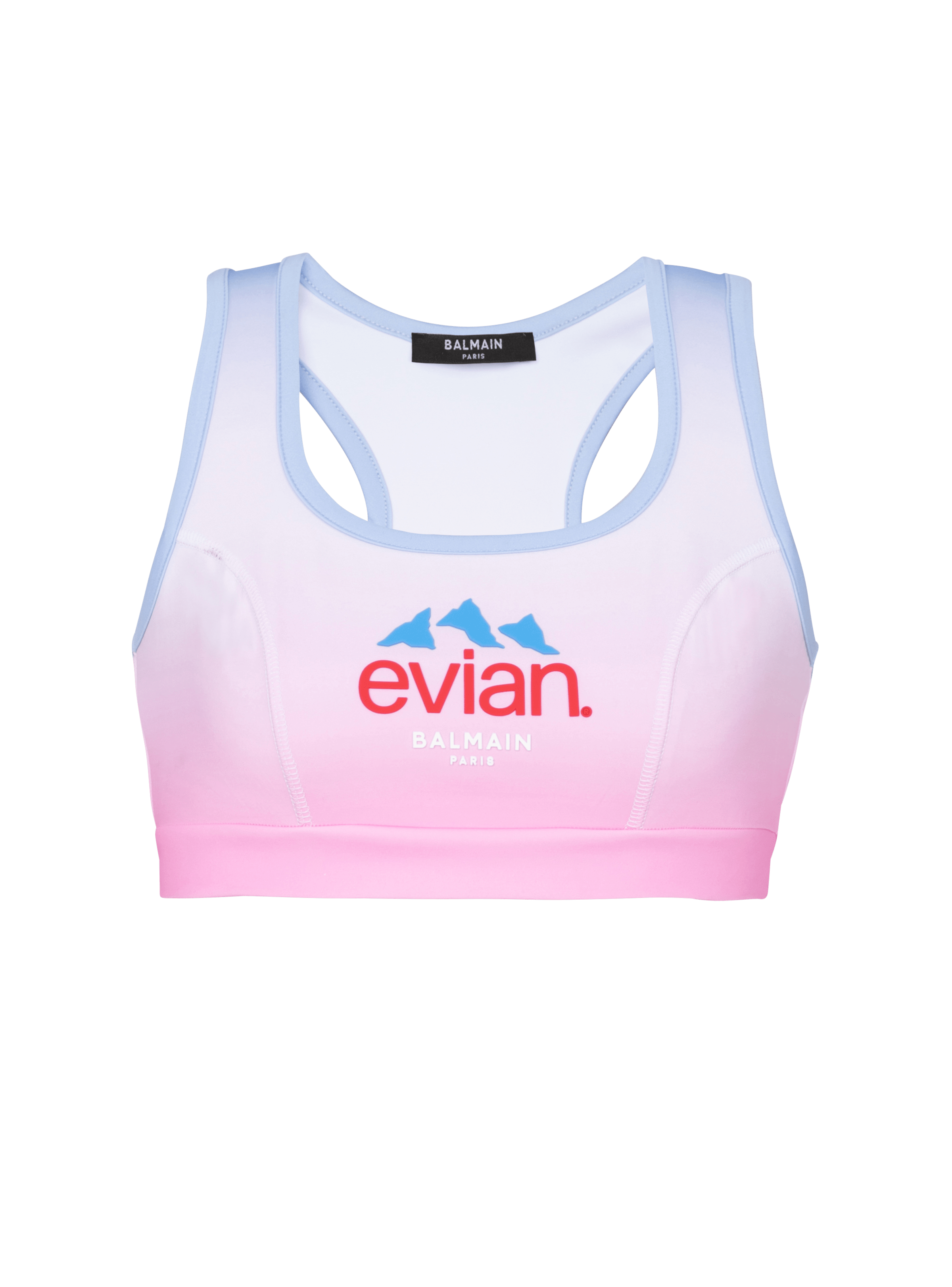 BALMAIN WOMEN'S BALMAIN X EVIAN LYCRA BRA NWT