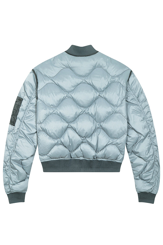 Monroe Quilted Bomber Jacket