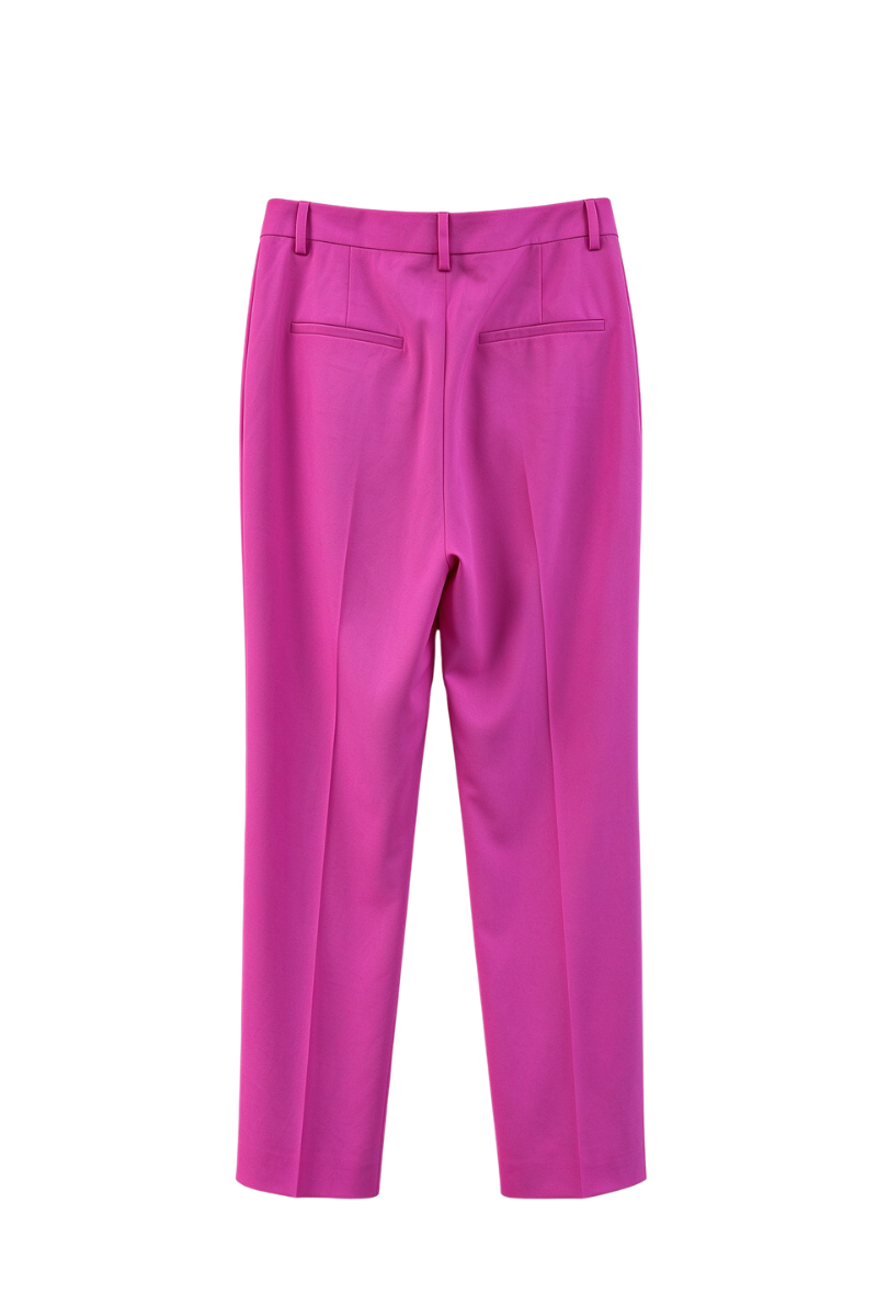 Valentino Straight Leg Trousers Pink Pp 5B3RB5V074B_UWT
