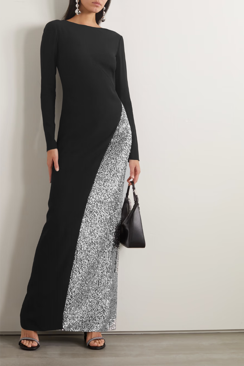 Givenchy Evening Long Dress_Black