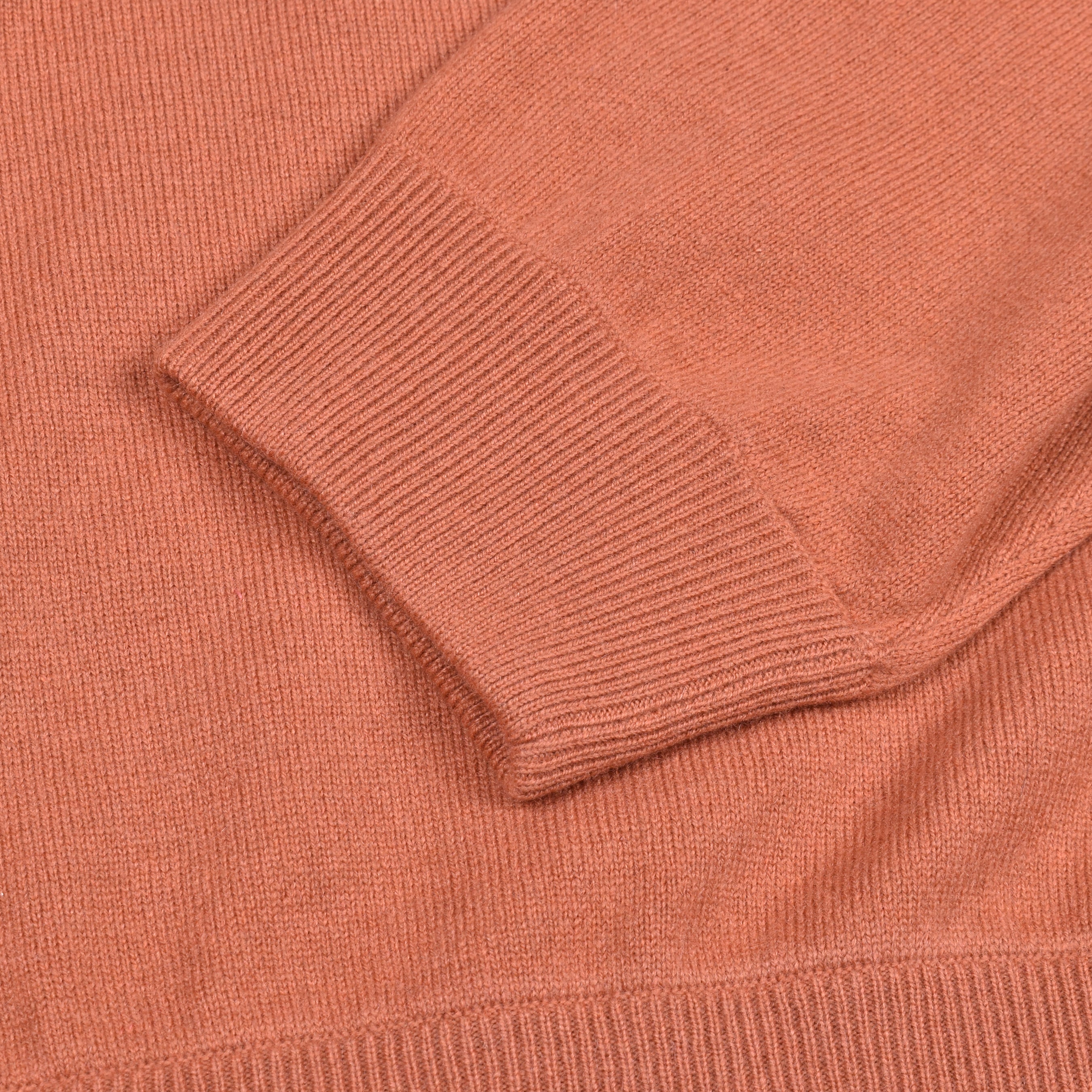 BRUNELLO CUCINELLI WOMEN'S SALMON CASHMERE BLEND CREW NECK SWEATER