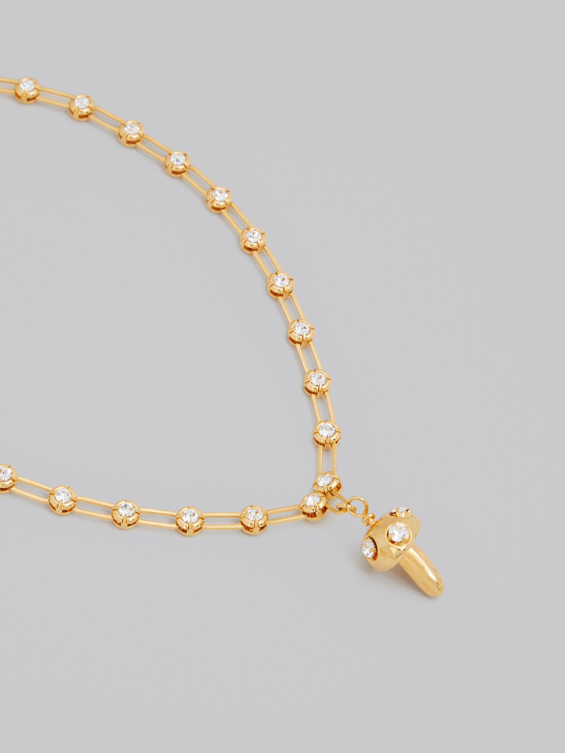 MARNI WOMEN'S GOLD CHAIN NECKLACE WITH PENDANT