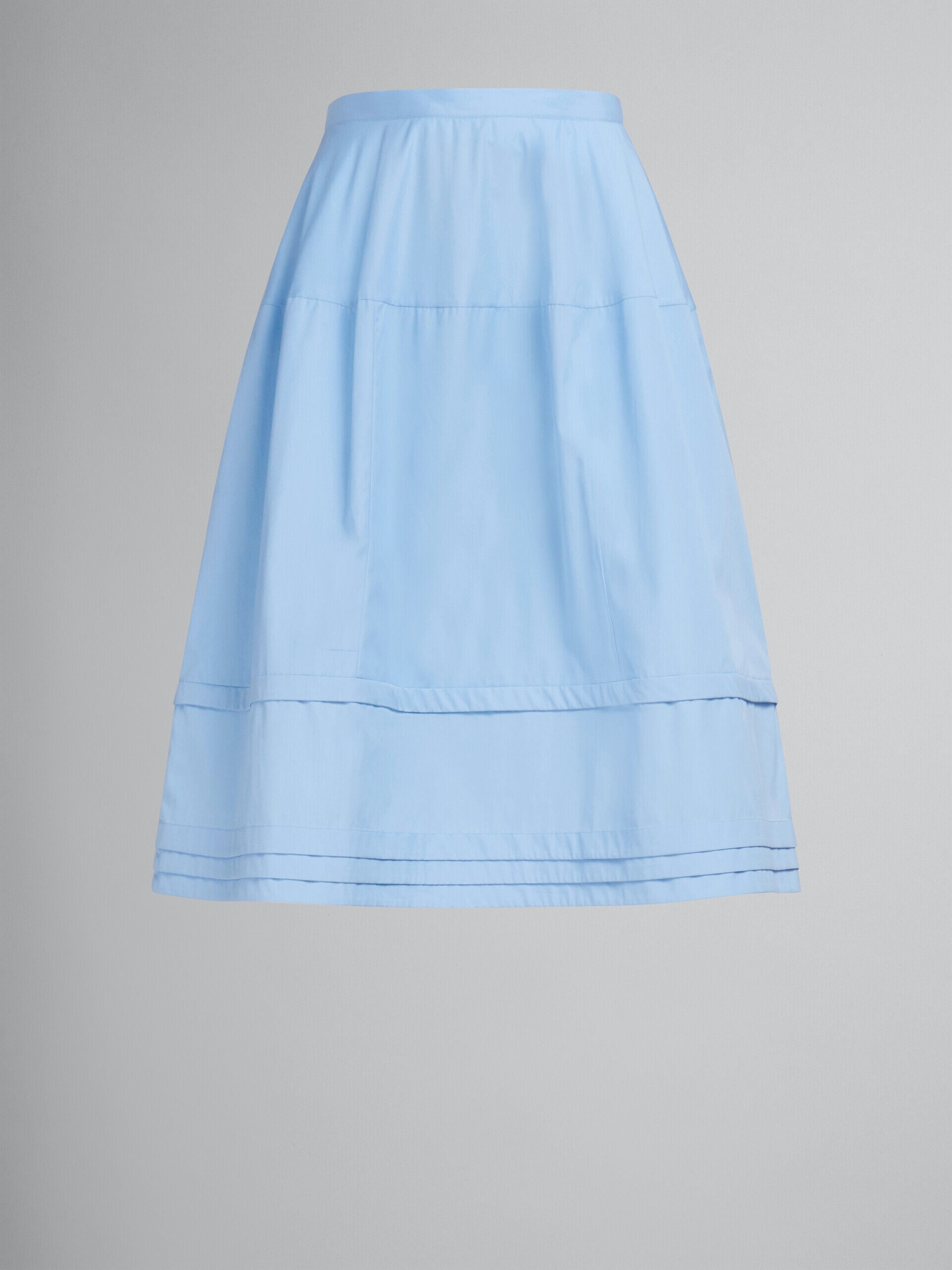 MARNI WOMEN'S LIGHT BLUE A-LINE SKIRT