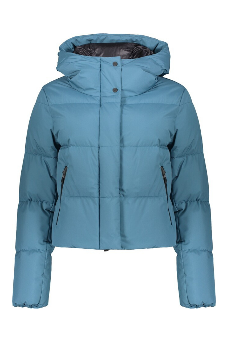 Herno Women's Laminar Quilted Gore-Tex Infinium Windstopper Down Jacket