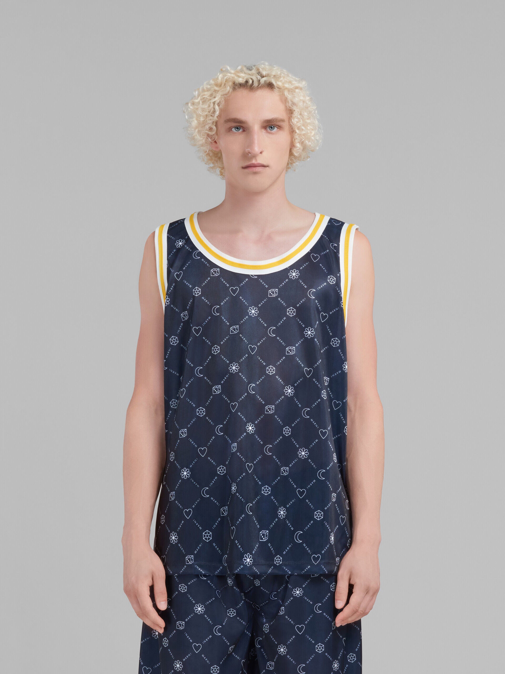 MARNI MEN'S SHIRT HUMU0259LP_USCV09_MTB99 NWT