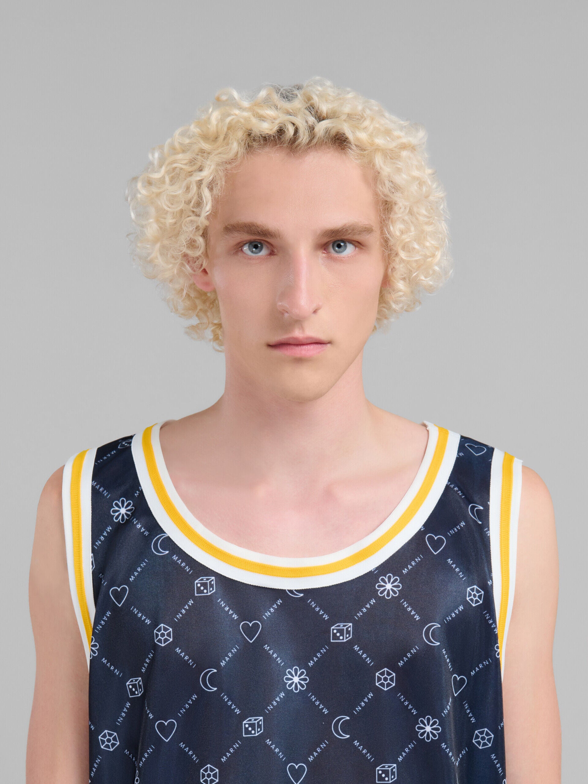 MARNI MEN'S SHIRT HUMU0259LP_USCV09_MTB99 NWT