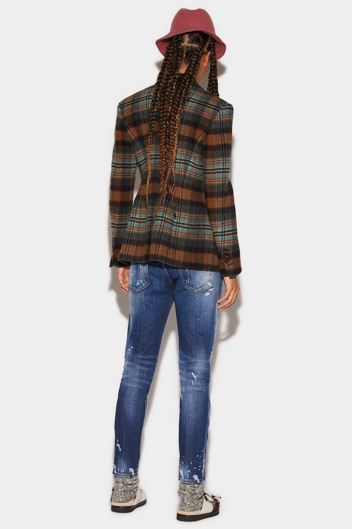 DSQUARED2 WOMEN'S PANTS S72LB0548_S30342_470 NWT