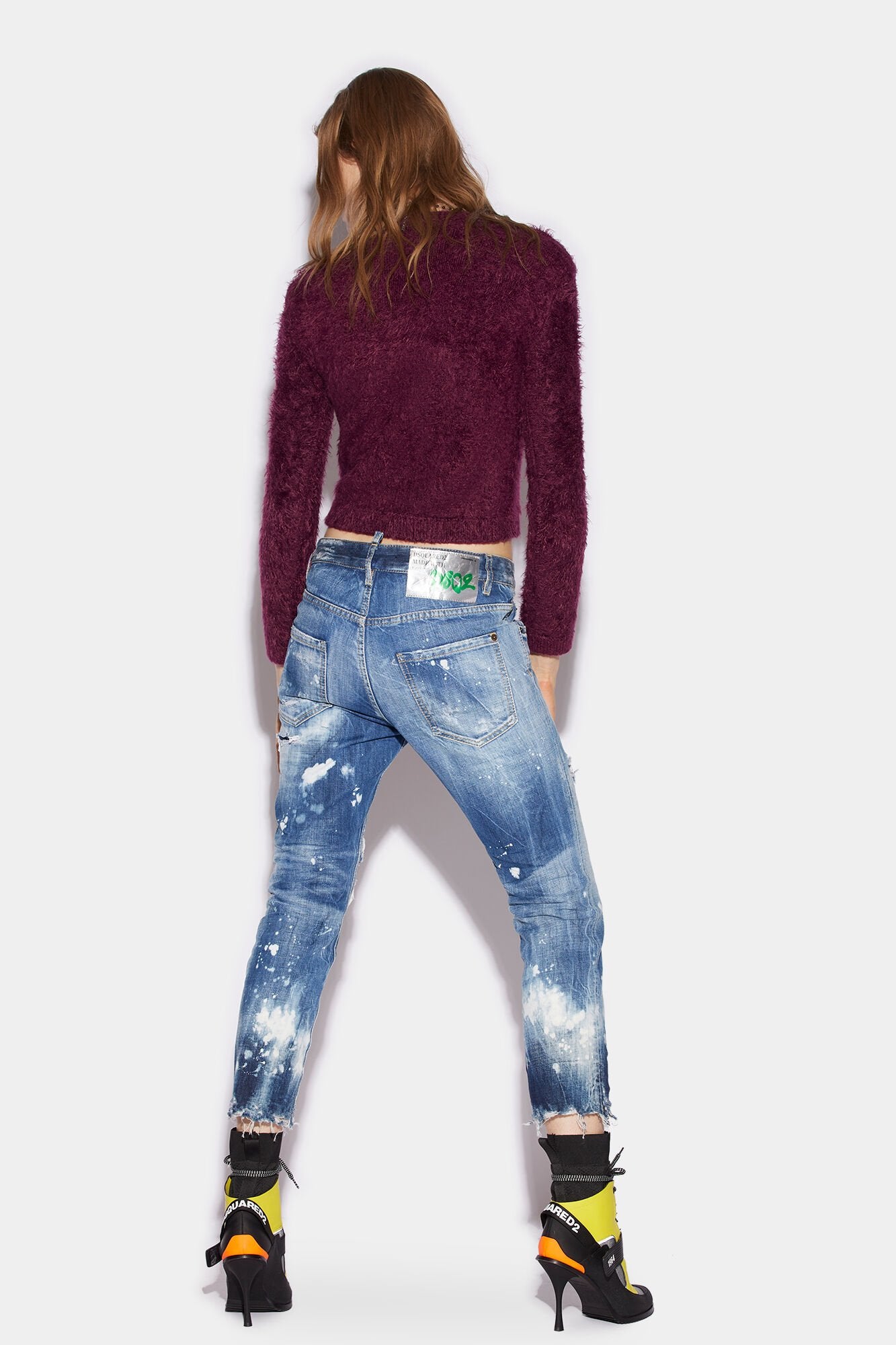 DSQUARED2 WOMEN'S PANTS S72LB0570_S30309_470 NWT