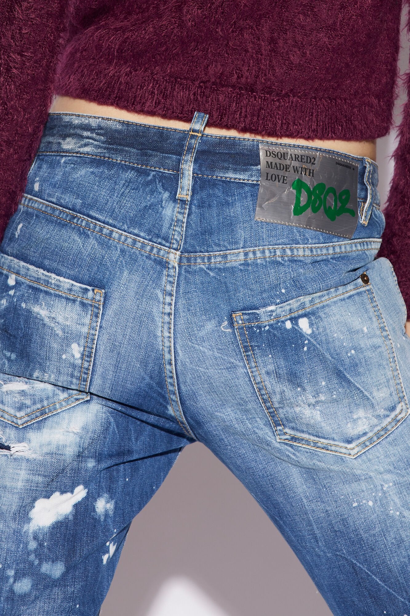 DSQUARED2 WOMEN'S PANTS S72LB0570_S30309_470 NWT